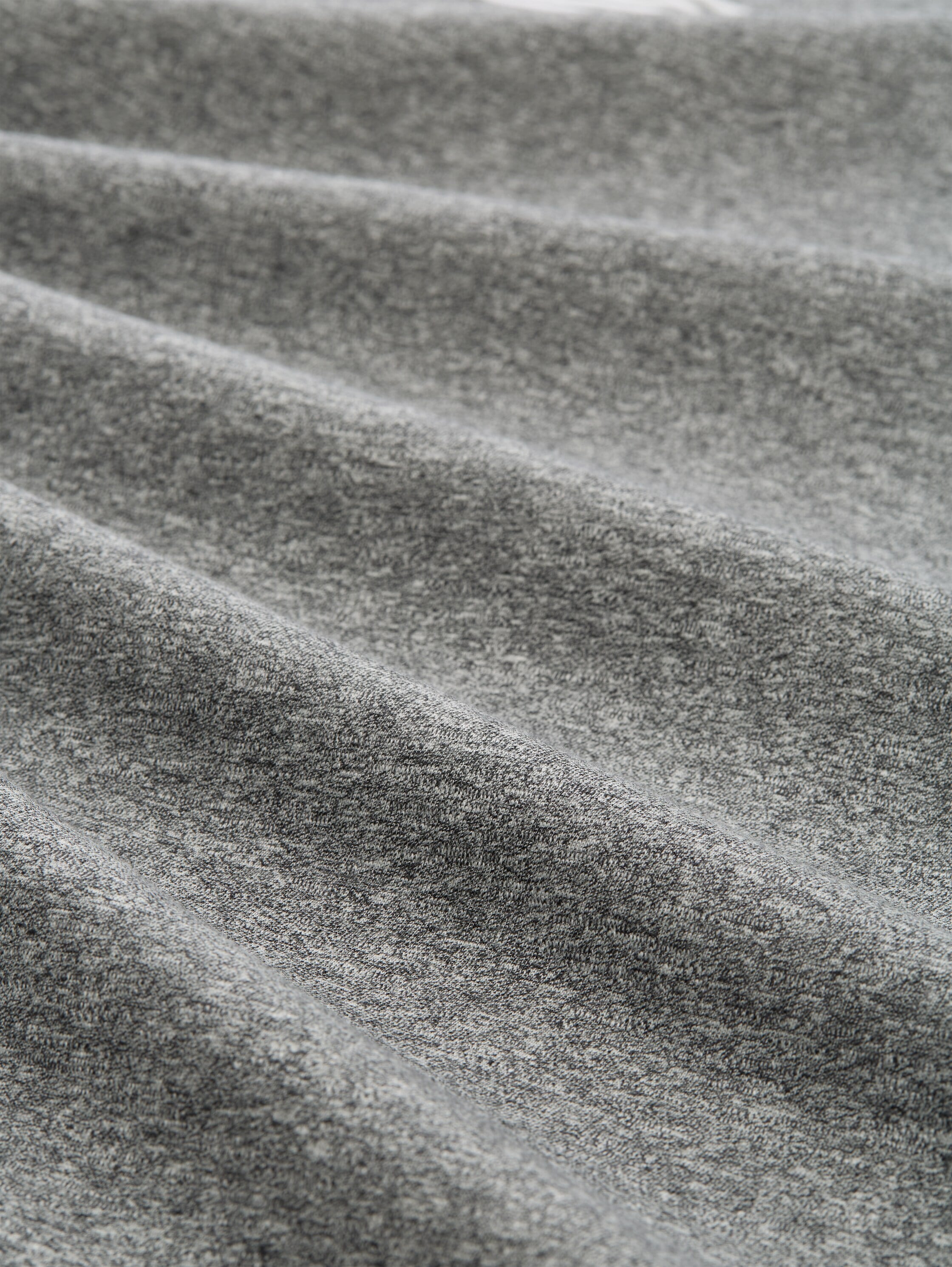 TOM TAILOR Denim T-Shirt in Melange-Optik