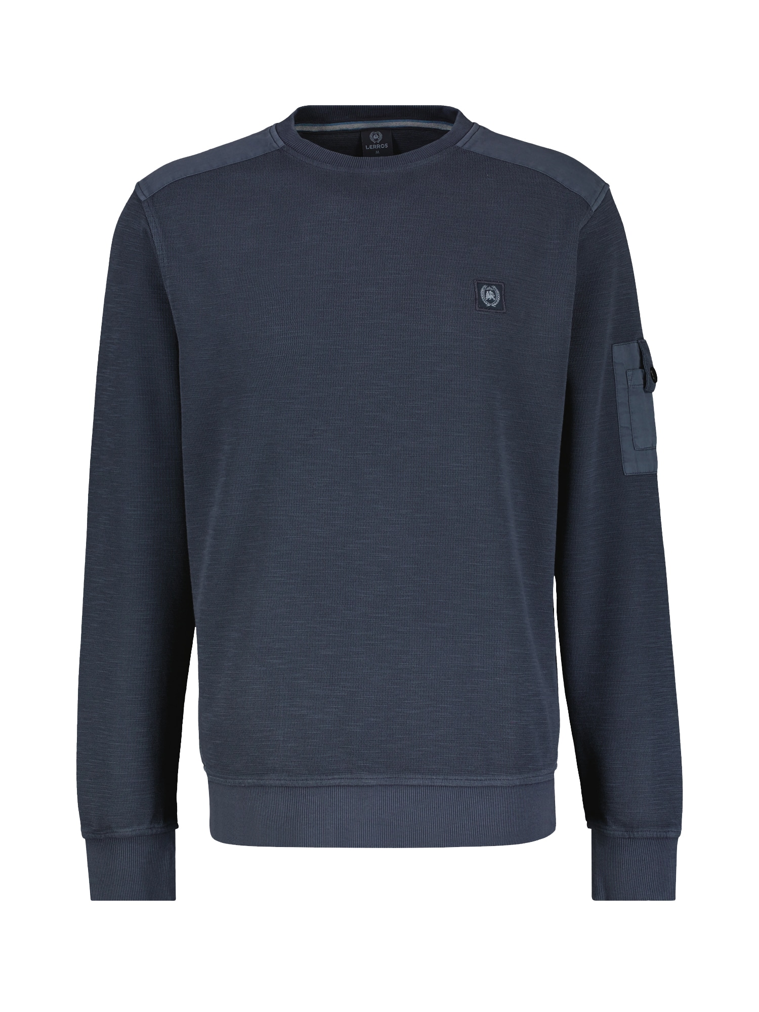 LERROS Sweatshirt "LERROS Strukturiertes Sweatshirt mit Details"