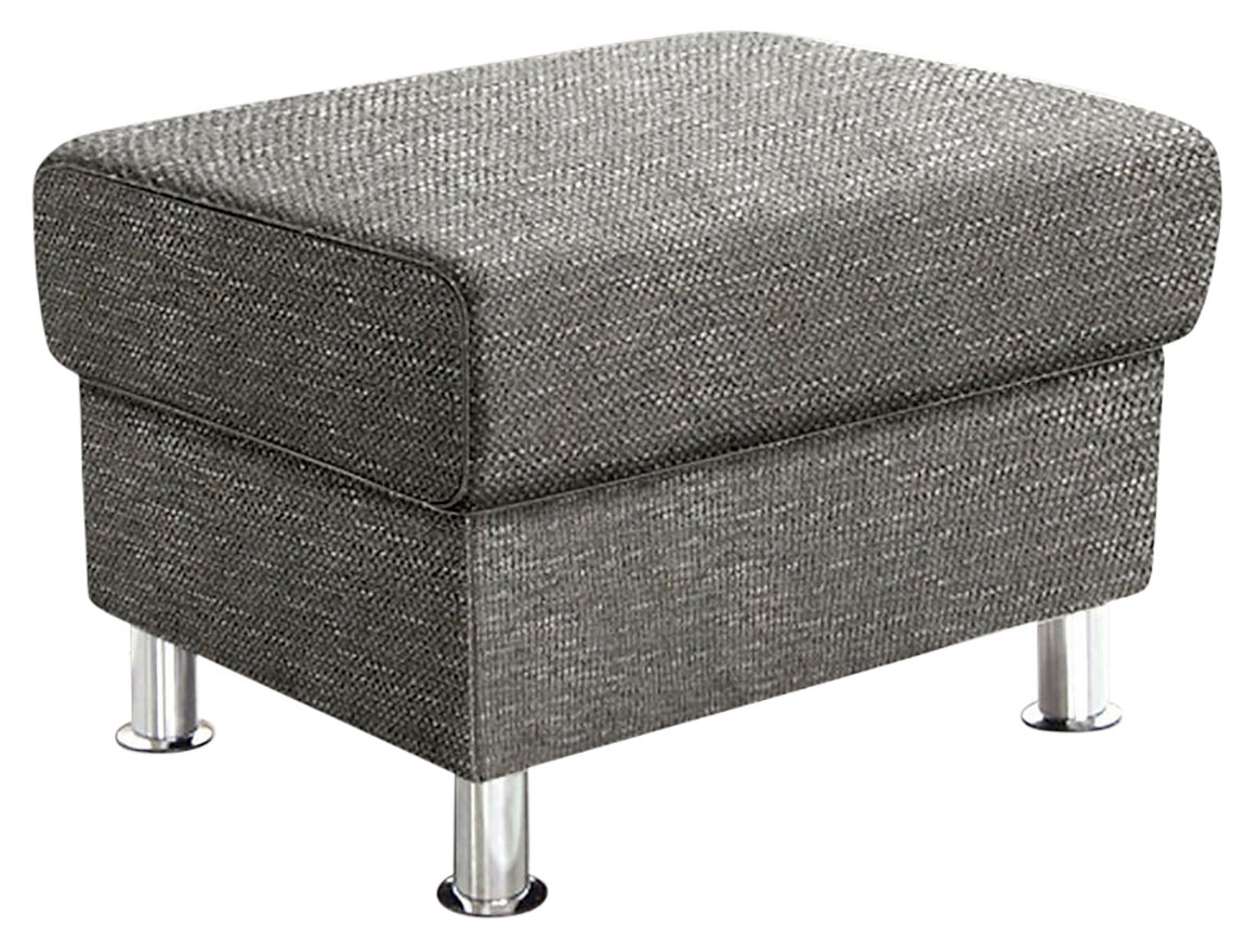 TRENDMANUFAKTUR Hocker "Rondo, Polsterhocker zur Serie, Breite 67 cm, Füße günstig online kaufen