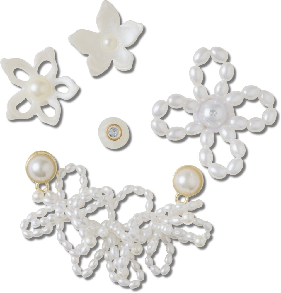Crocs Schuhanstecker »Jibbitz™ White Pearl«, Elegante Schuhanstecker