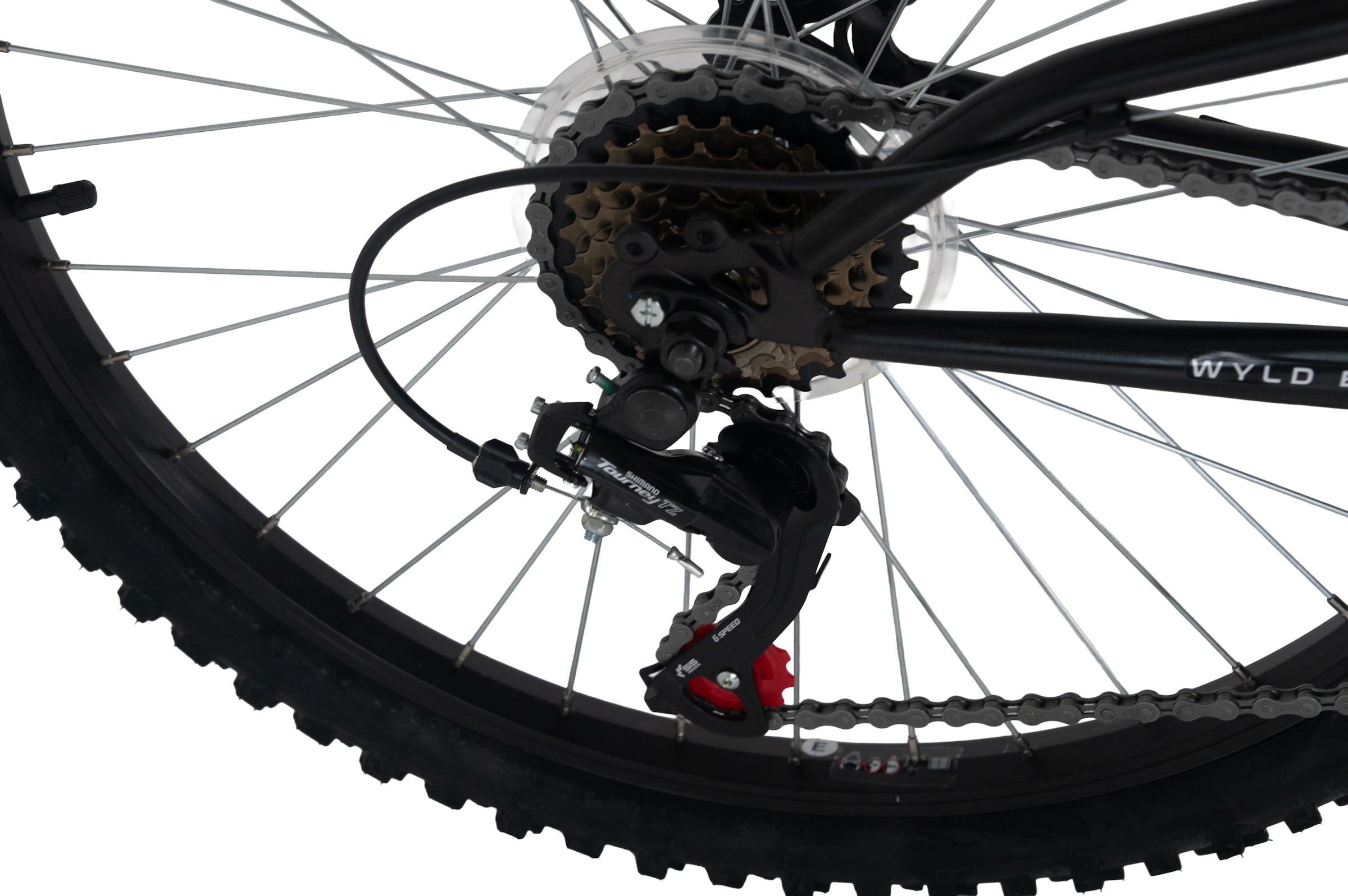 WYLD Jugendfahrrad 18 Gang Shimano Tourney Schaltwerk Kettenschaltung