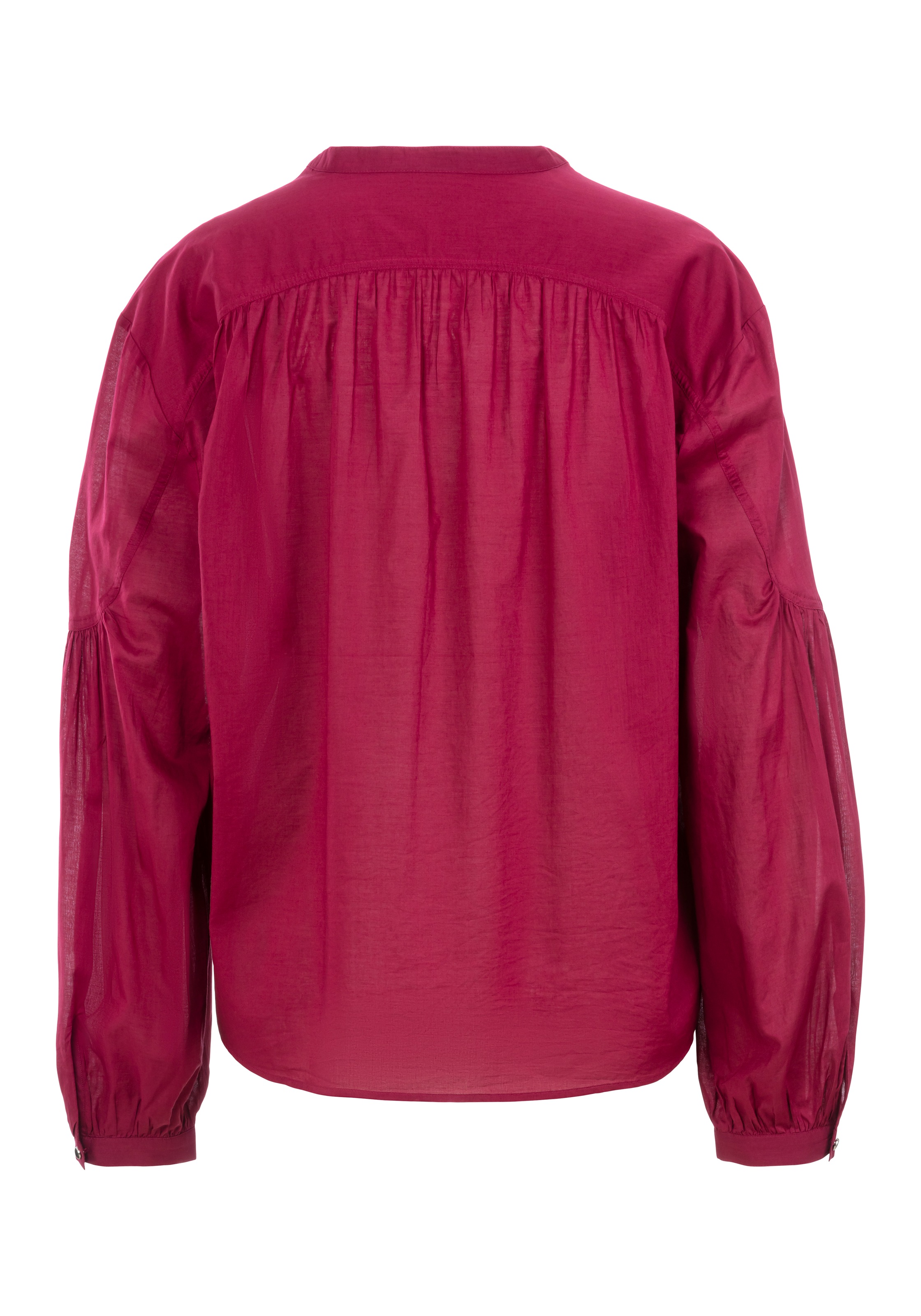 BOSS ORANGE Klassische Bluse »Berday Premium Damenmode«, mit Ballonärmeln