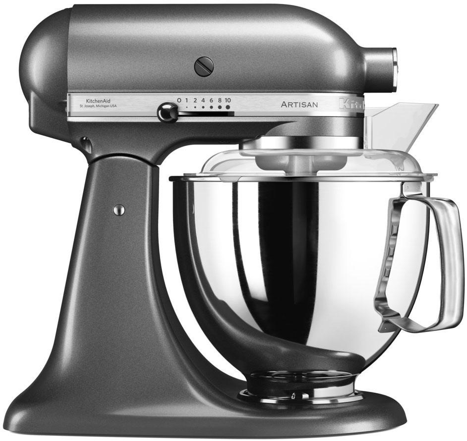 KitchenAid Küchenmaschine »5KSM175PSEMS MEDALLION-SILBER«, mit Zubehör im Wert von ca. 112,-€ UVP