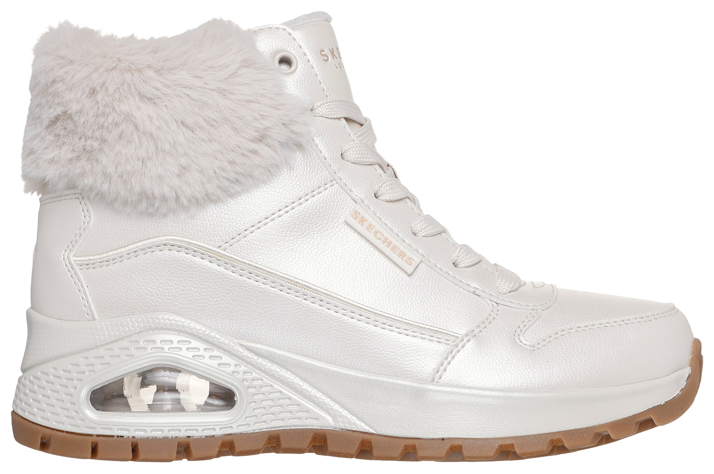 Skechers Winterboots »UNO RUGGED - GALACTIC HEIGHTS«  Schnürboots, Sneaker mit Keilabsatz