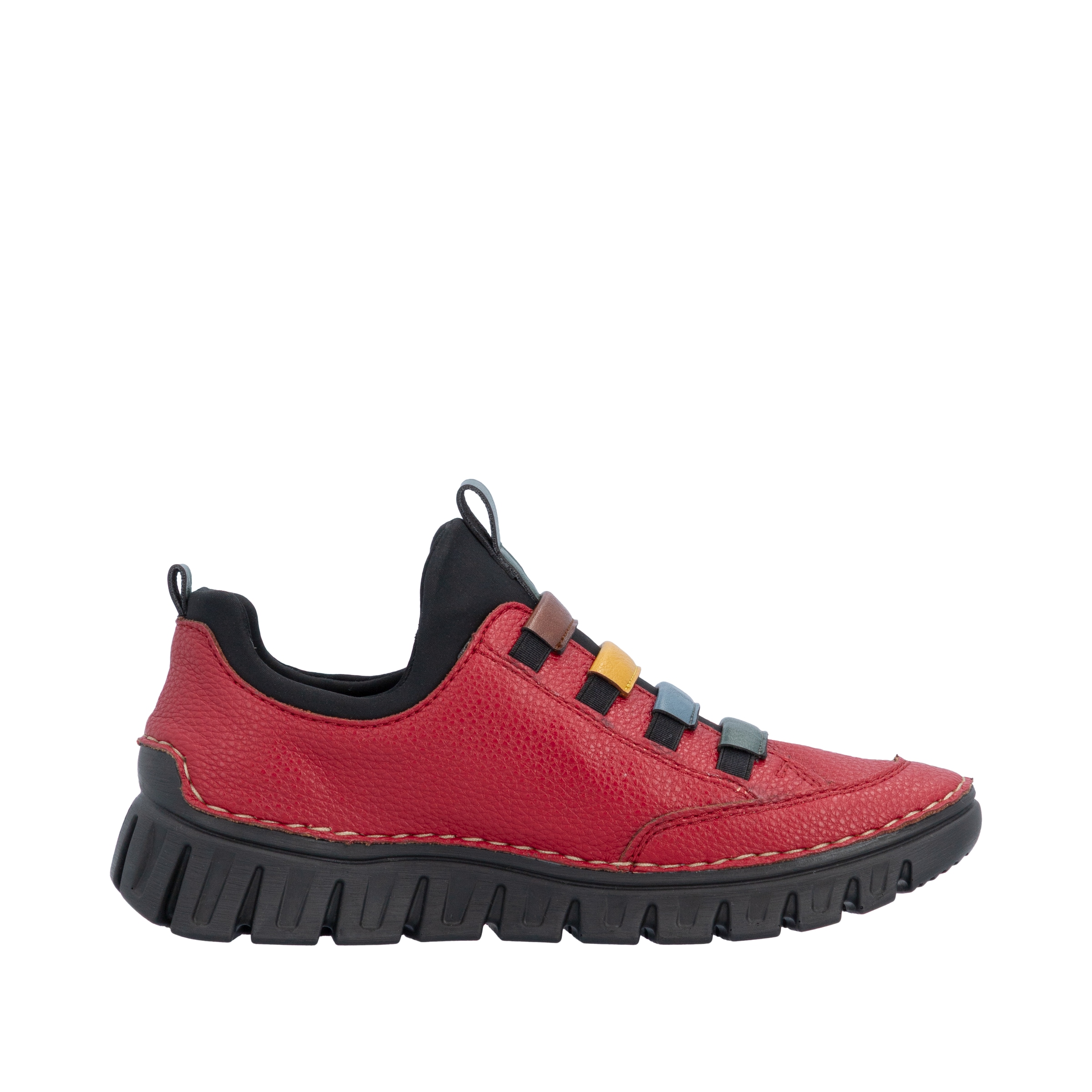 Rieker Slip-On Sneaker  Slipper, Schlupfschuh, Halbschuh mit elastischem Einstieg