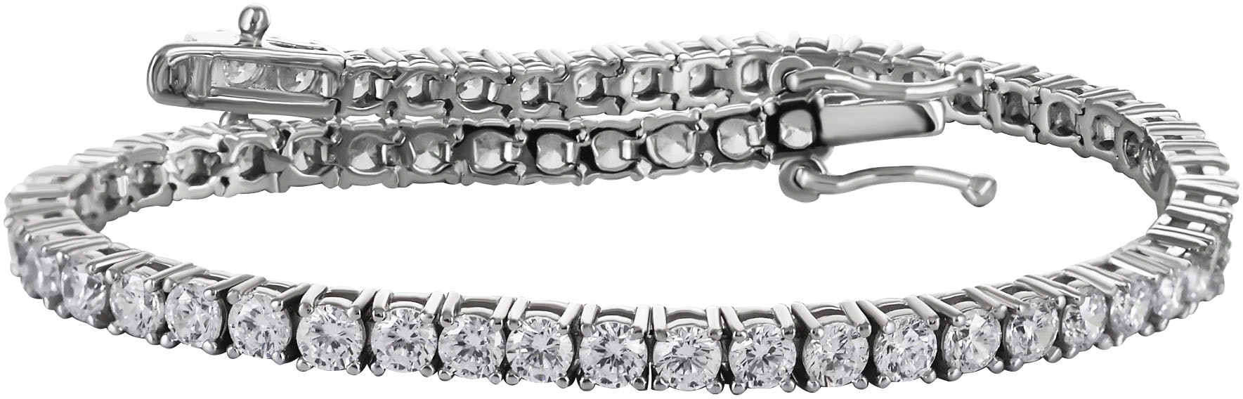 Armband »Schmuck Geschenk Silber 925 Armschmuck Armkette Tennisarmband«, mit Zirkonia...