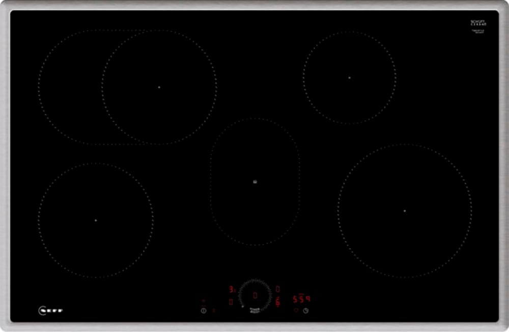 NEFF Induktions-Kochfeld "T58SHF1L0" mit virtueller Twist Touch Bedienung günstig online kaufen