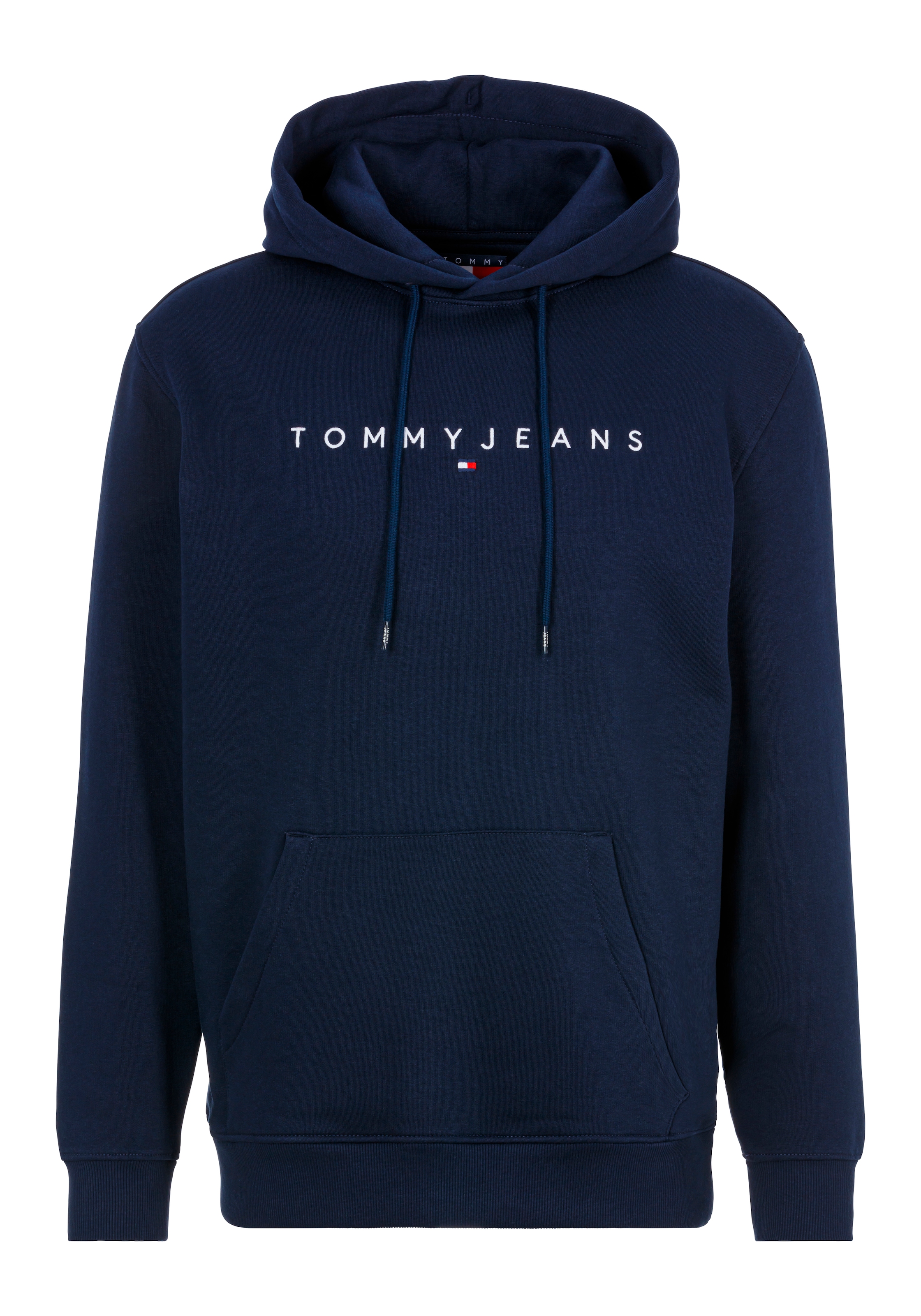 Tommy Jeans Hoodie "TJM REG LINEAR LOGO HOODIE EXT", mit Logo-Stickerei