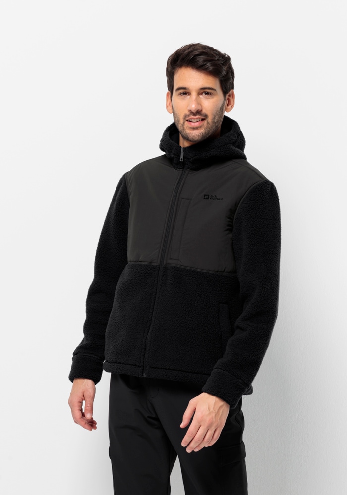 Jack Wolfskin Fleecejacke "FELSLICHT HOODED JKT M", mit Kapuze günstig online kaufen