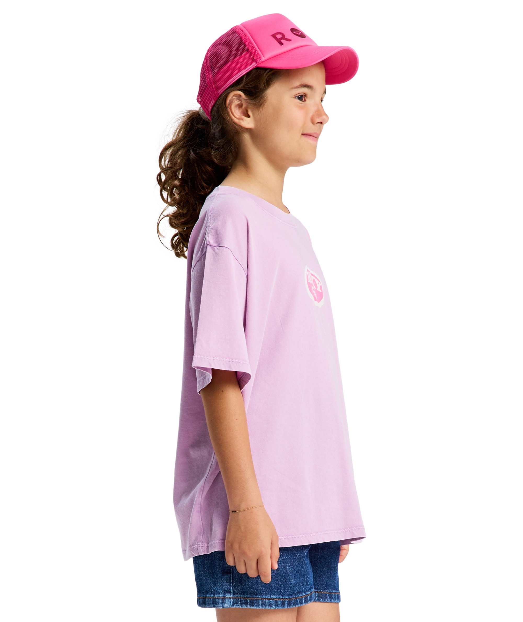 Roxy Washed Short Sleeve T-shirt Crocus Petal 12 Years Girls 5