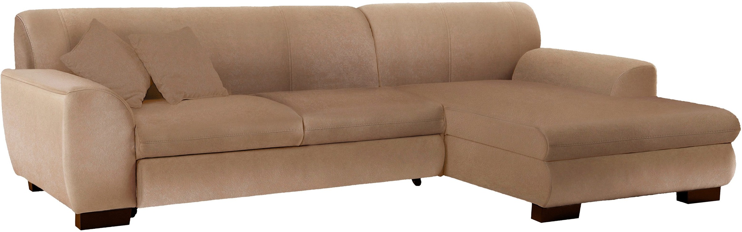 Home affaire Ecksofa »Nika L-Form«, wahlweise mit Bettfunktion, auch in Cord