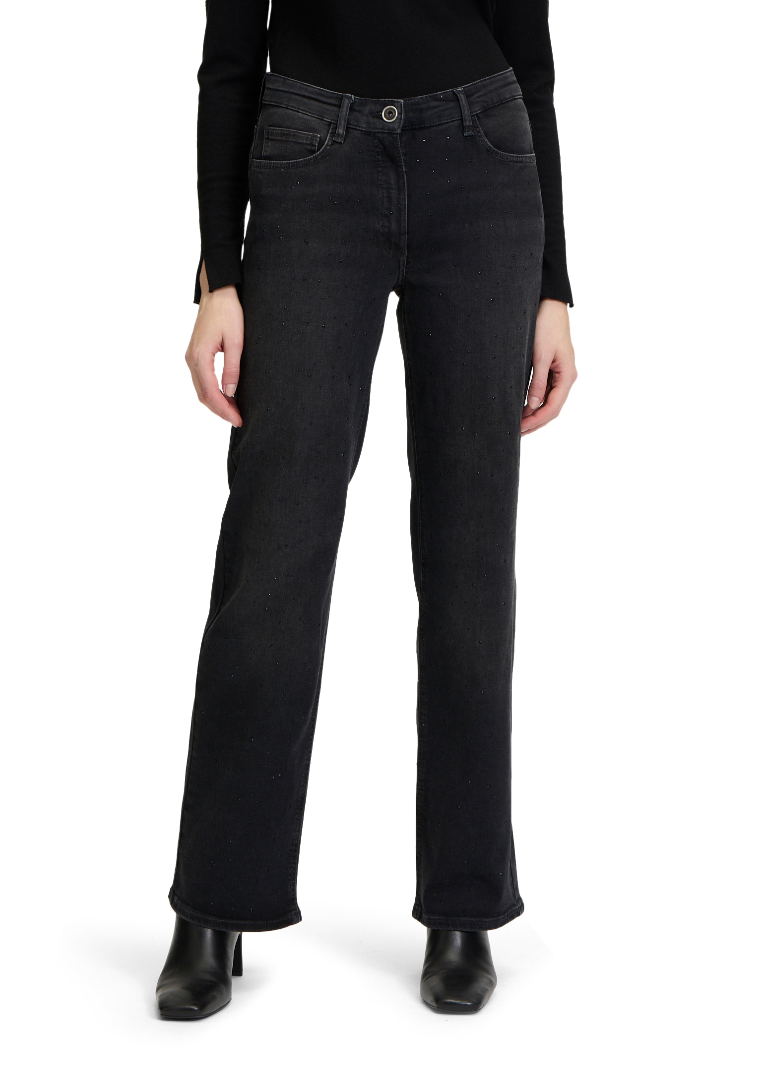 Betty Barclay Stretch-Jeans "Betty Barclay Stretch-Hose im Glitzer-Look" günstig online kaufen