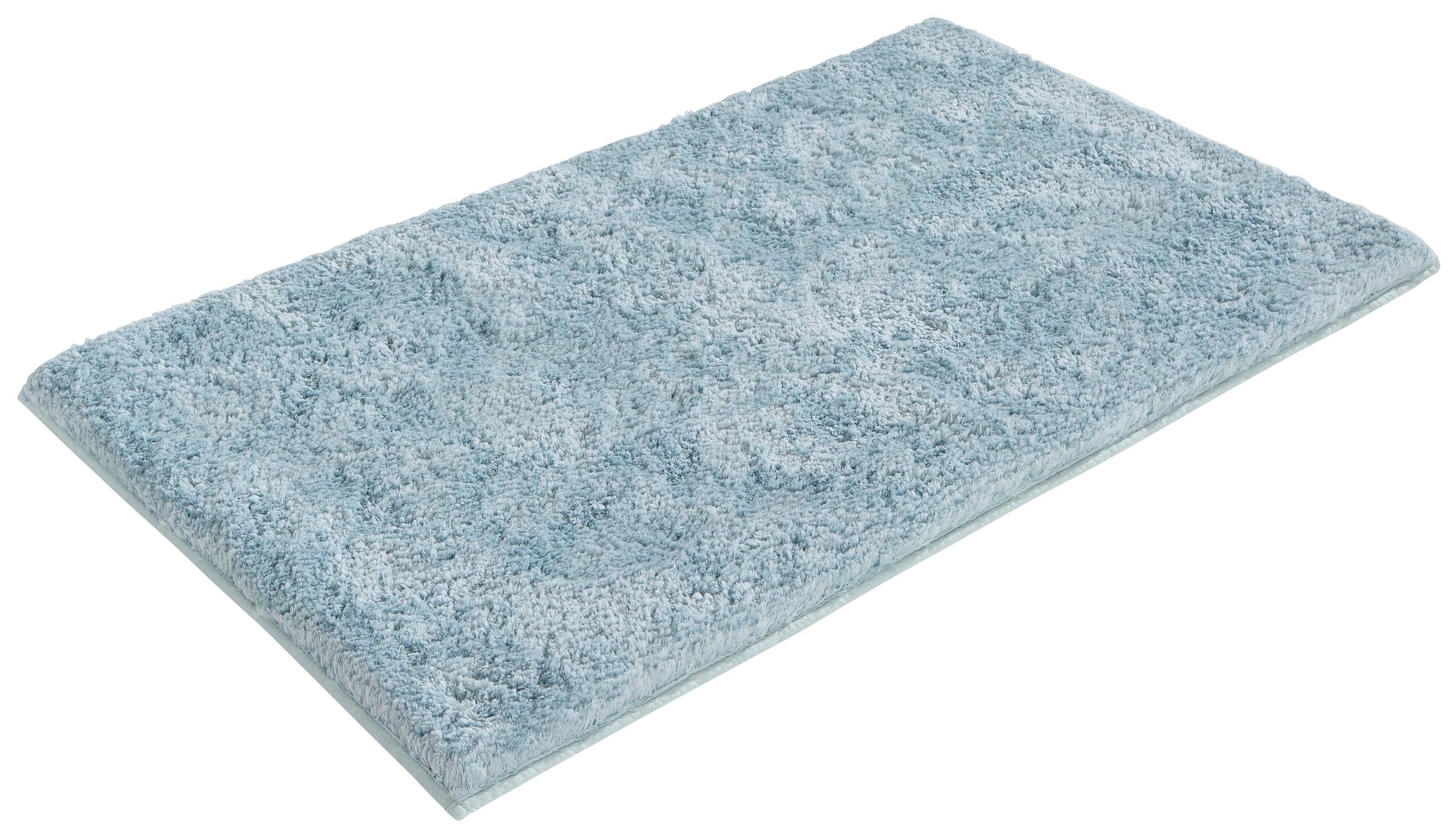 my home Badematte »Jos, Badvorleger, Badezimmer Teppich«, rutschhemmend beschichtet, fußbodenheizungsgeeignet-schnell trocknend, Badematten in Pastell-Farben, Badteppich als 3 teiliges Set erhältlich