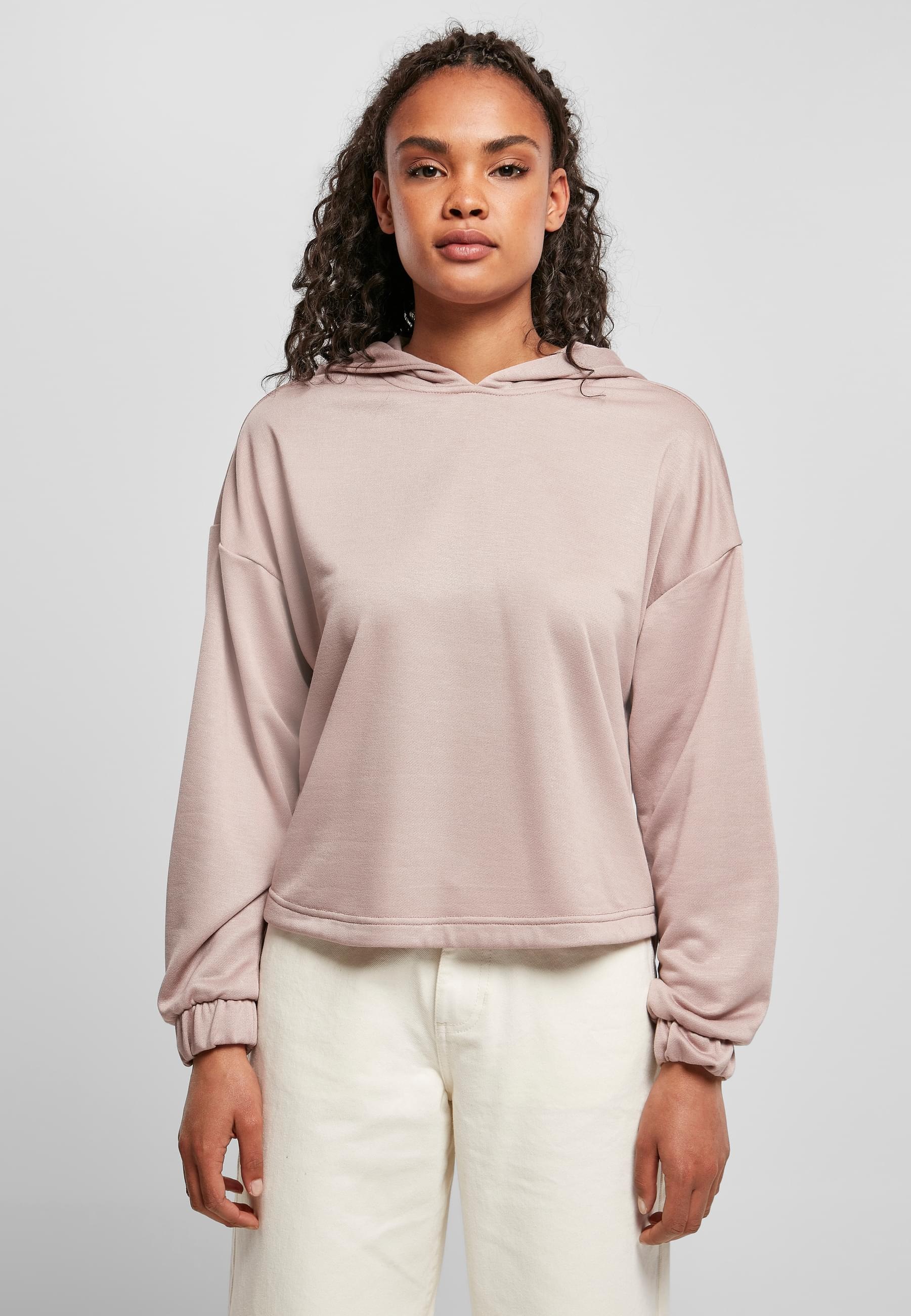 URBAN CLASSICS Kapuzenpullover »Urban Classics Damen Ladies Oversized Shaped Modal Terry Hoody«, (1 tlg.)