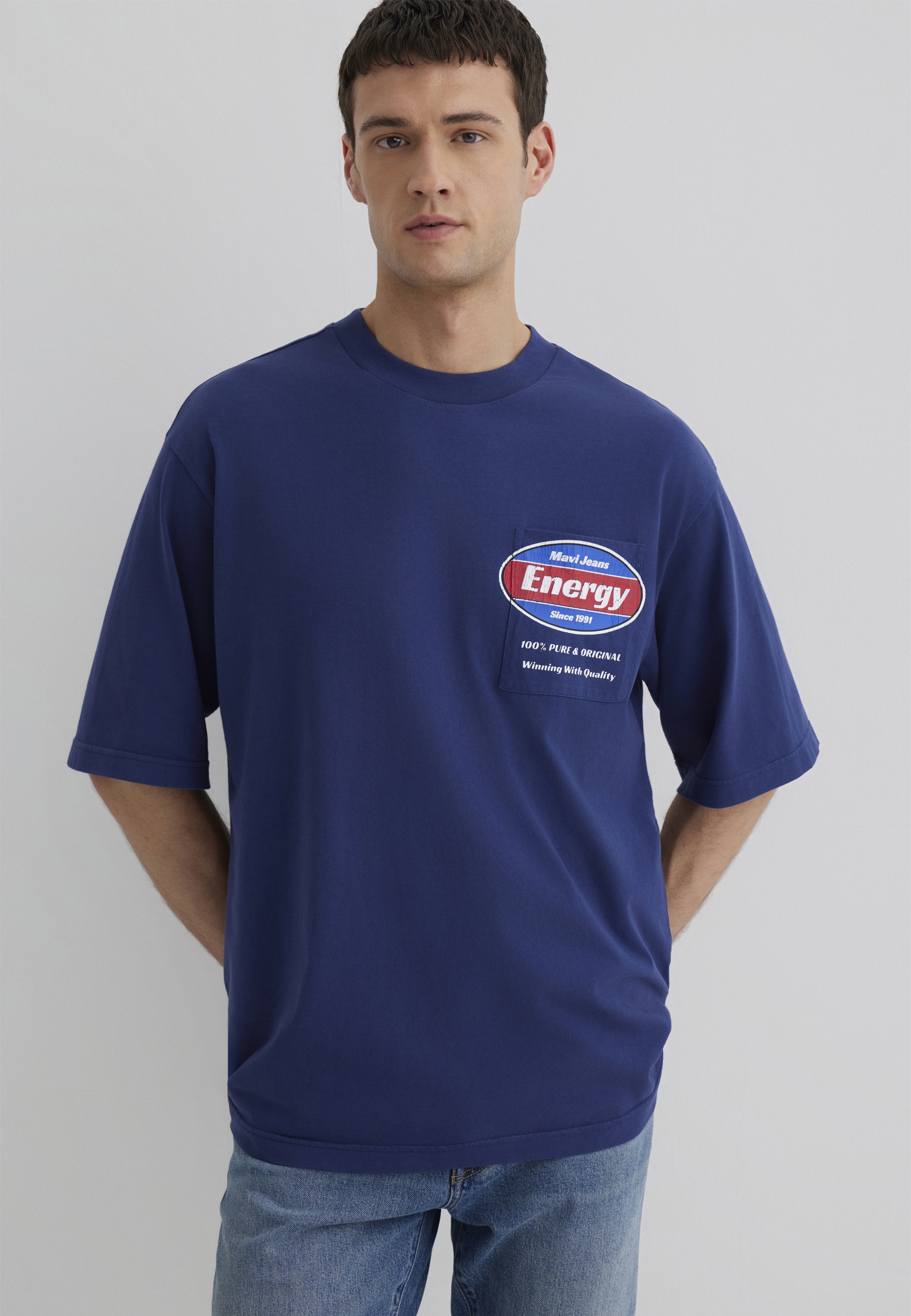 Mavi T-Shirt »SHORT SLEEVE TEE«, Bedrucktes T-Shirt