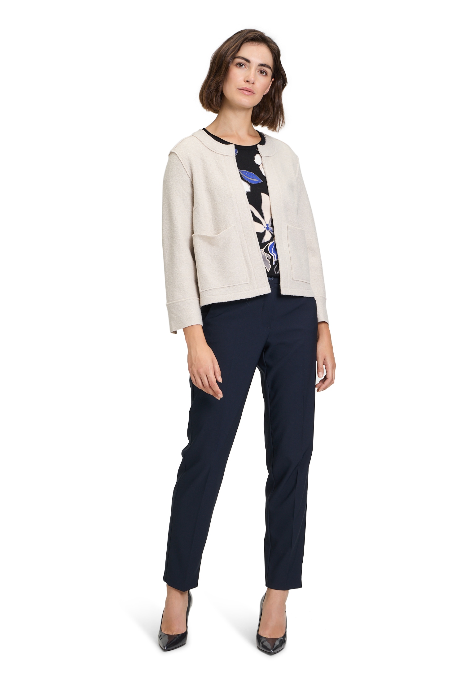 Betty Barclay Jackenblazer »Betty Barclay Damen Blazer-Jacke mit Taschen«, Material