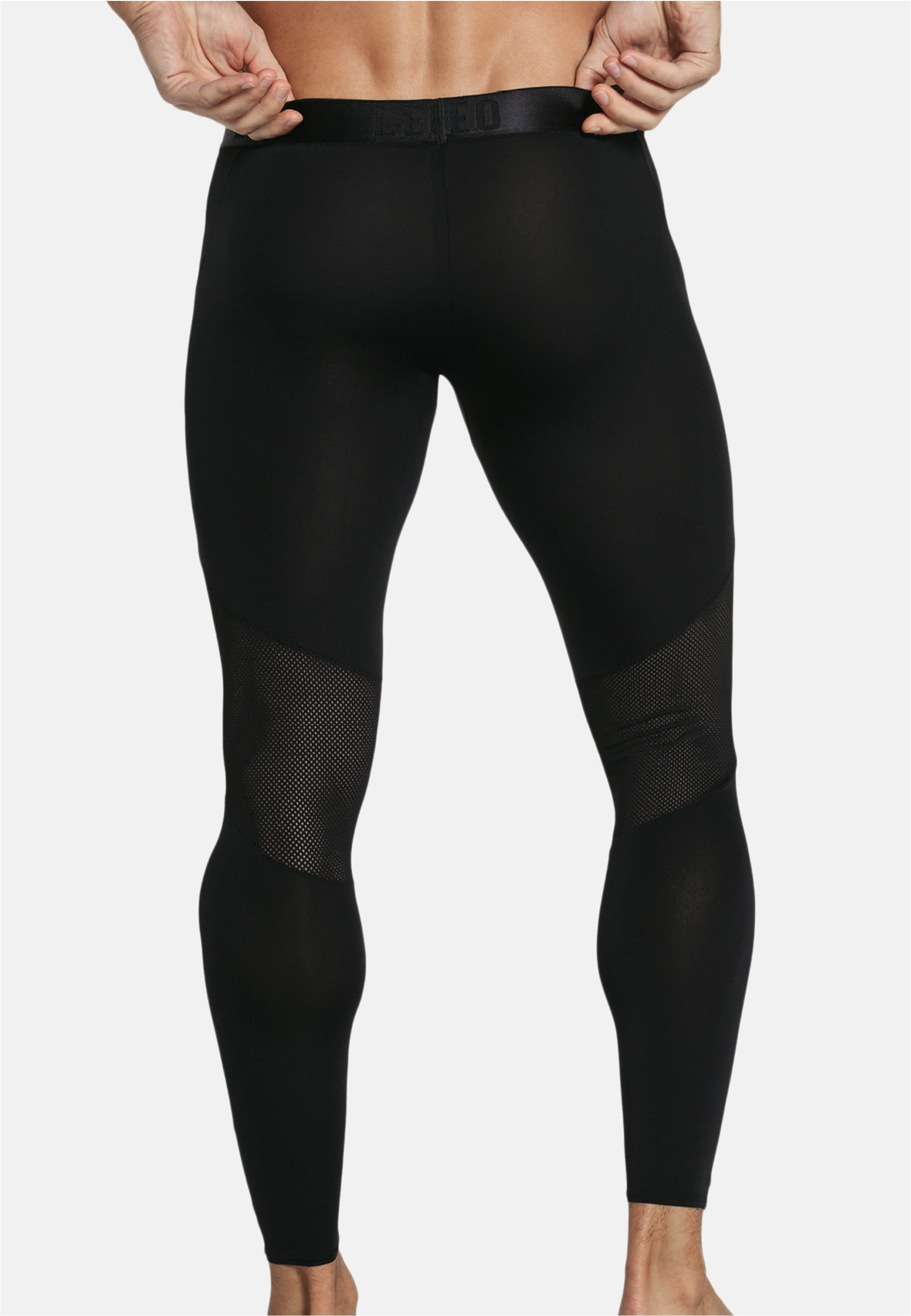 LEO by LEONISA Trainingstights, mit atmungsaktiven Mesh-Einsätzen