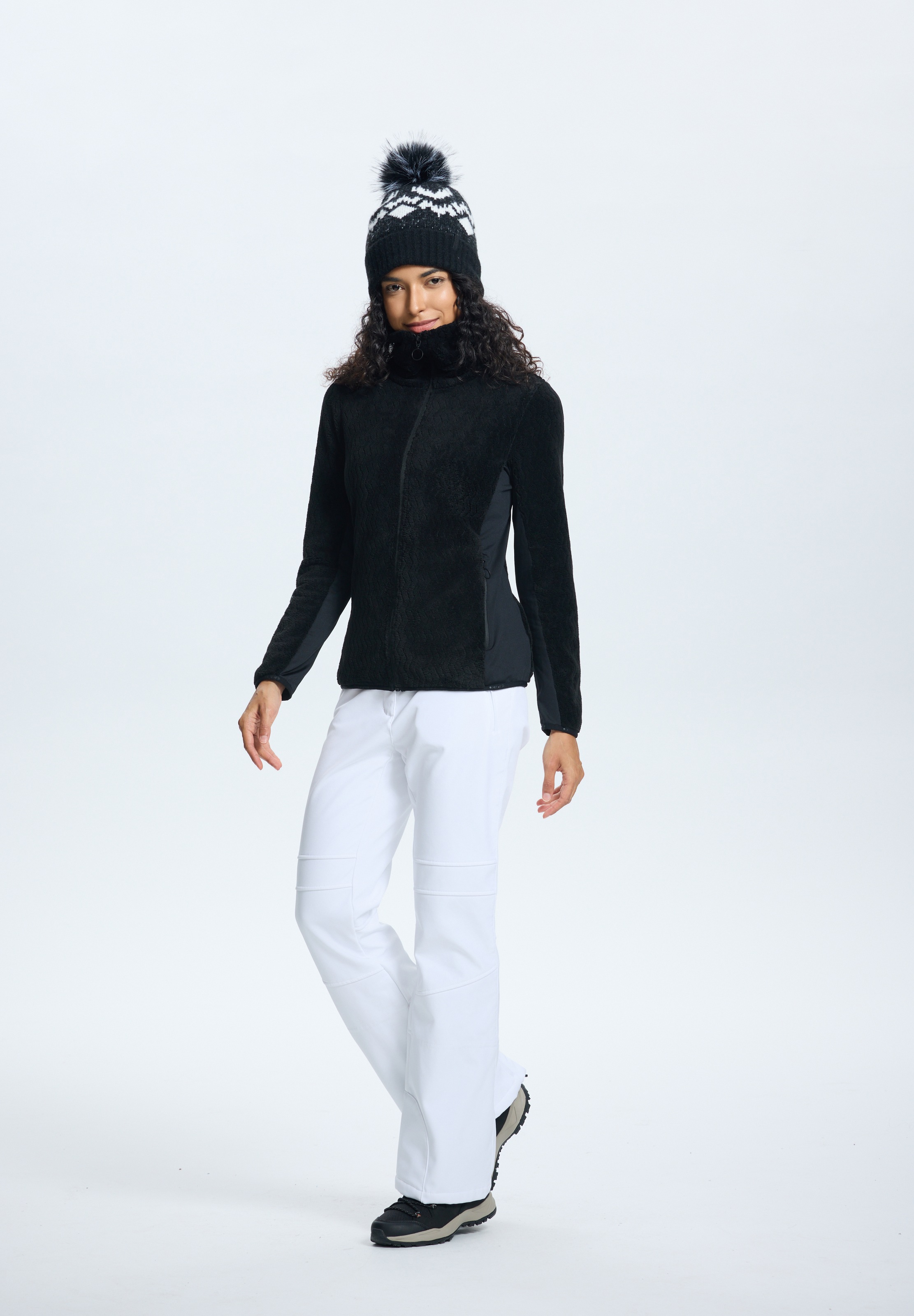 Icepeak Fleecejacke "ICEPEAK ELLAVILLE" 1 Stk. tlg. sportlicher Stil, schne günstig online kaufen