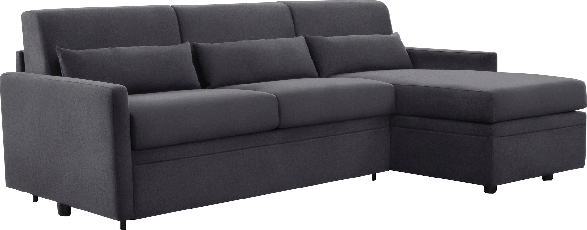 Black Friday Nias Italia »Avellino«, | Bettfunktion, mit Ecksofa Matratze Metallgestell, 140/208 BAUR cm Liegefläche und