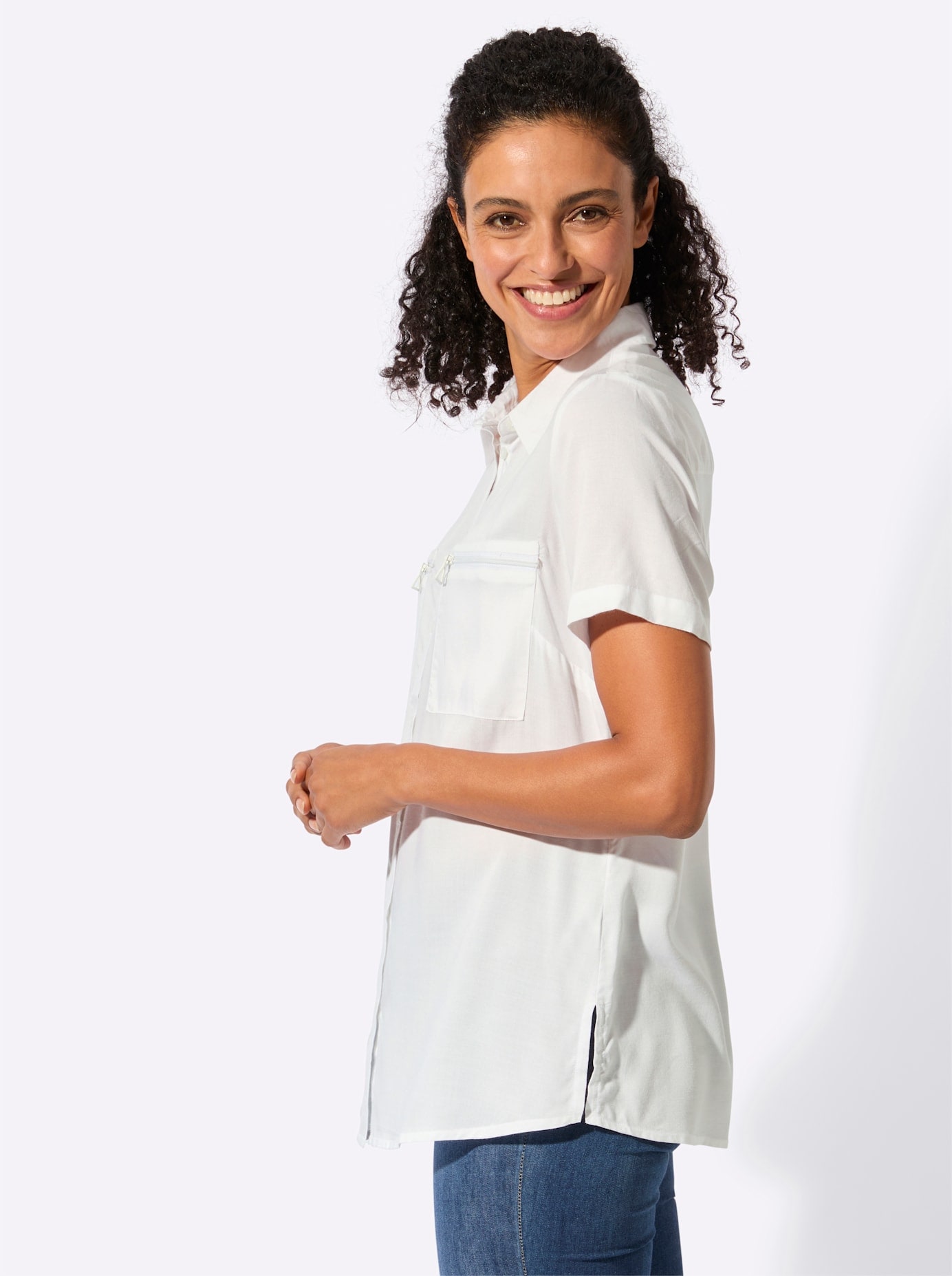 Inspirationen Longbluse