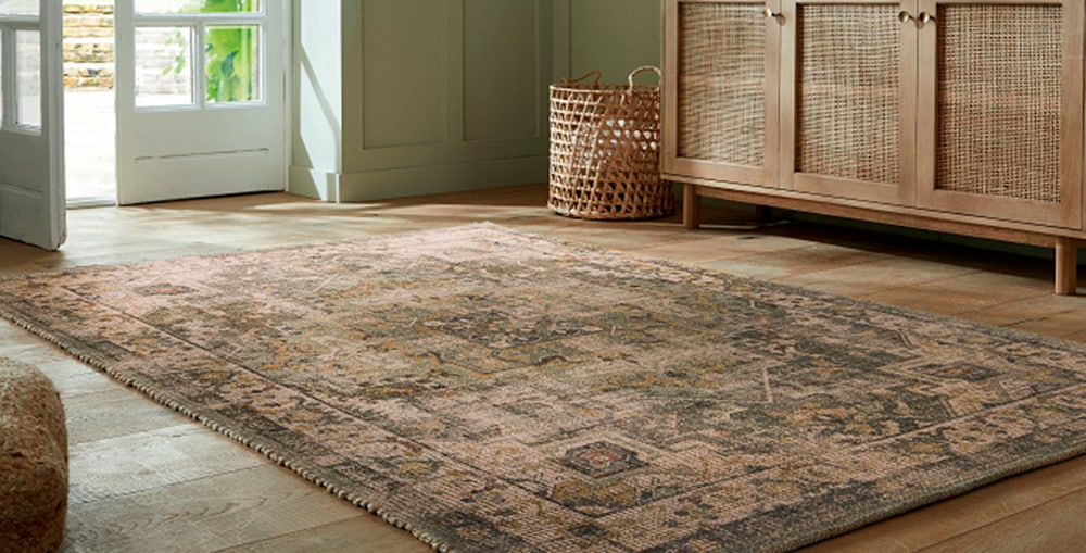 FLAIR RUGS Teppich "Selena Jute" rechteckig 8 Höhe Vintage Jute günstig online kaufen