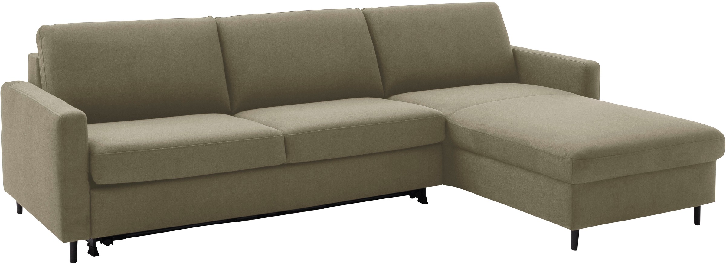 Home affaire Ecksofa "Calestra, Bezug Easy Care, Dauerschlaffunktion in 2 Q günstig online kaufen