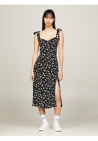 Blusenkleid »TJW MIDI FLORAL RUFFLE DRESS«