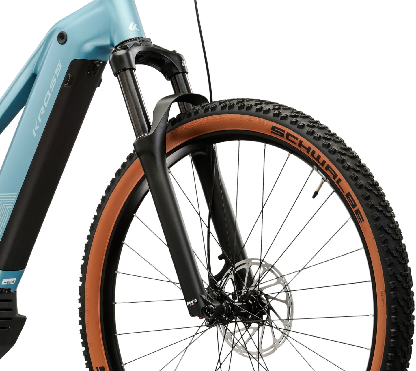 Kross »E-MTB Influx Hybrid 4.0 21,3Ah / 800 Wh 29 Zoll blau 12 Gänge 2026« 12 Gang Shimano DEORE M6100 Schaltwerk Kettenschaltung Mittelmotor 250 W