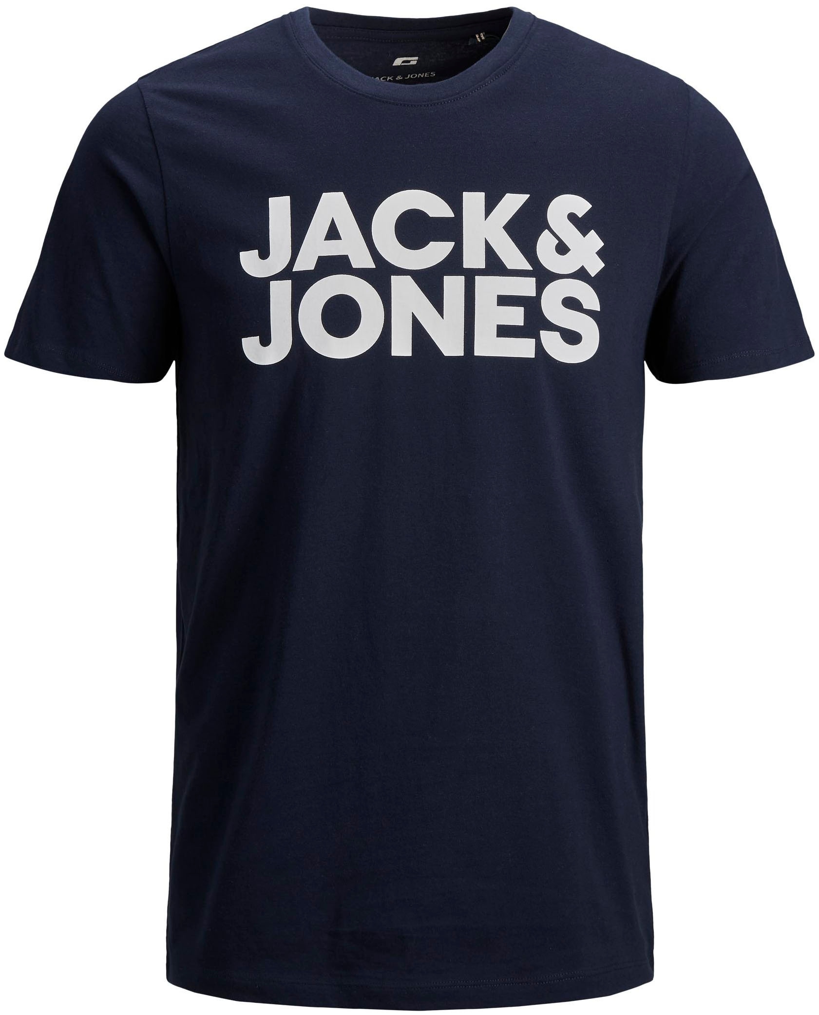 Jack & Jones T-Shirt »CORP LOGO TEE«, (Packung, 3 tlg., 3er-Pack)