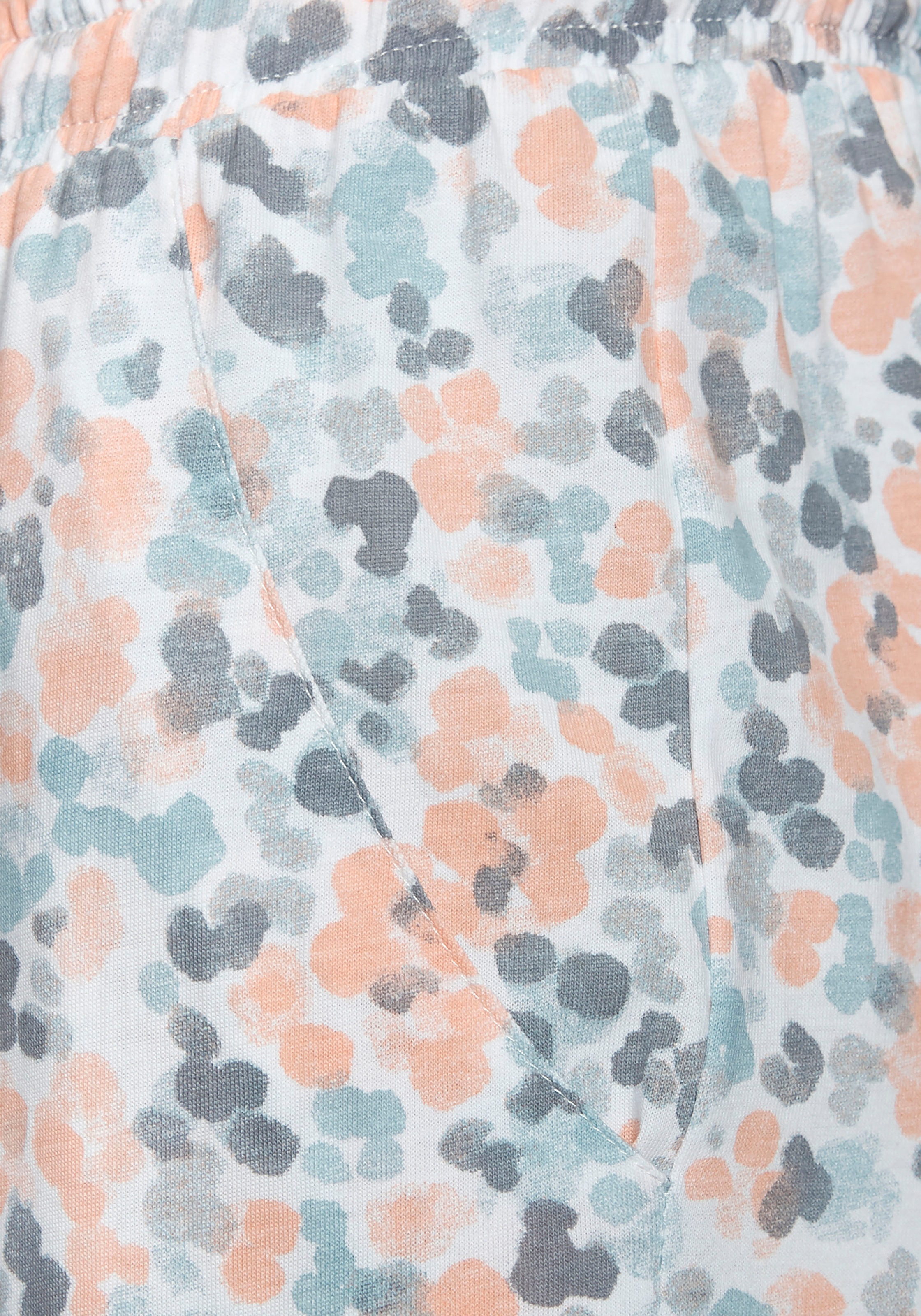 Vivance Dreams Caprihose, Pyjamahose in schmaler Capriform