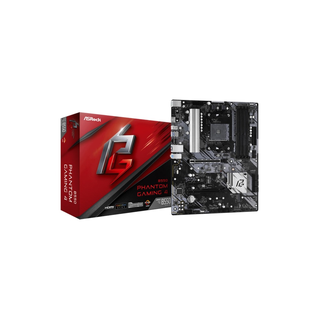 Asrock Mainboard »B550 Phantom Gaming 4«