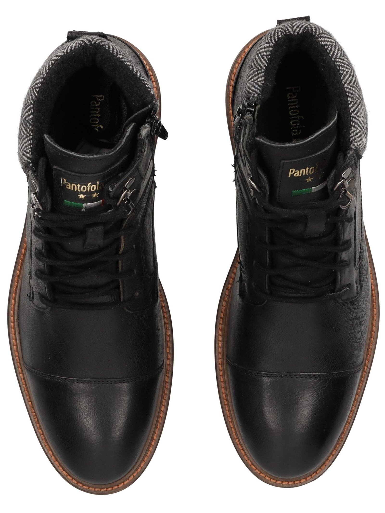 Pantofola d´Oro Schnürstiefelette »Pantofola d'Oro Stiefelette Leder«