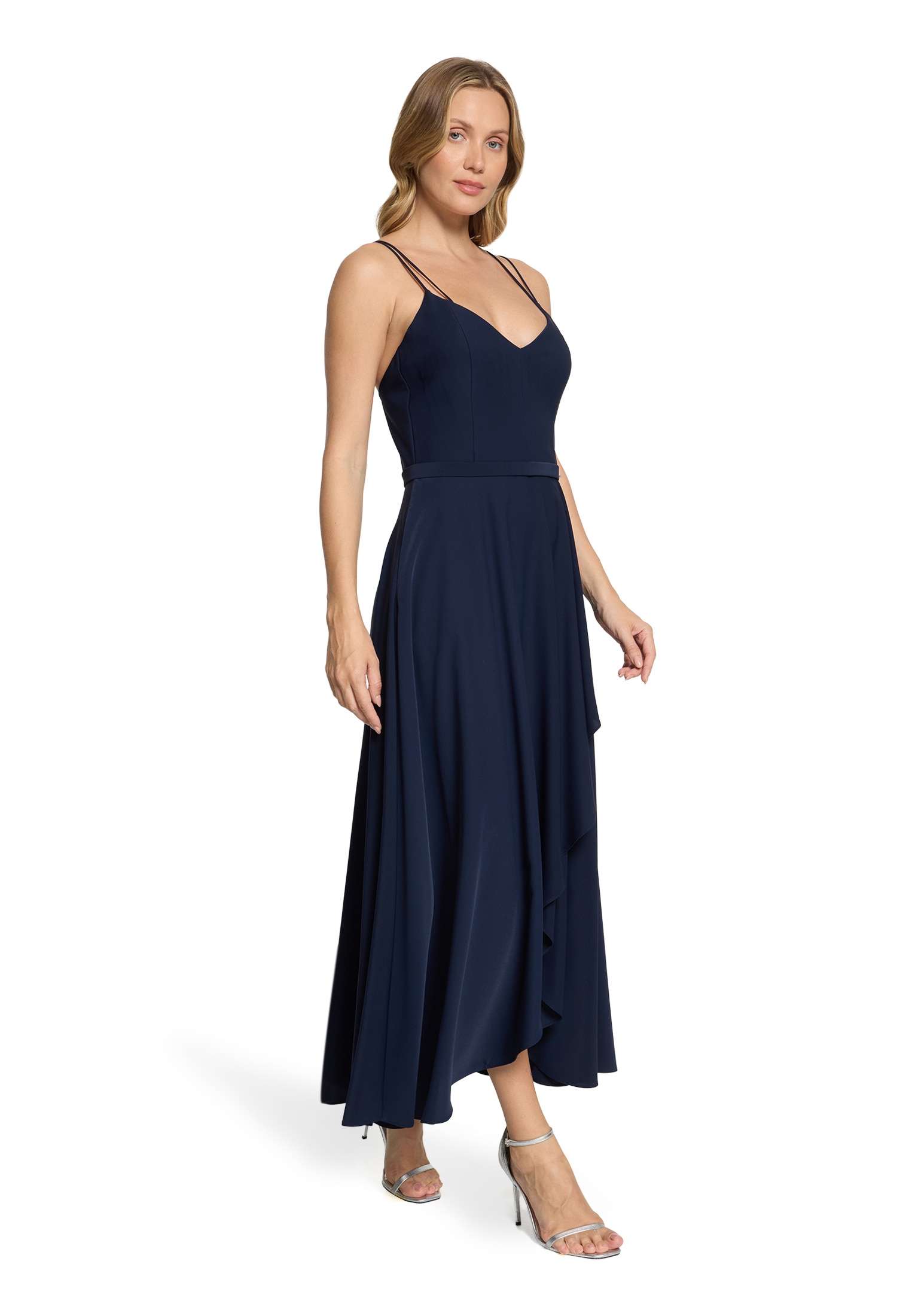 Vera Mont Abendkleid »Damen mit Volant« Nahttasche Design