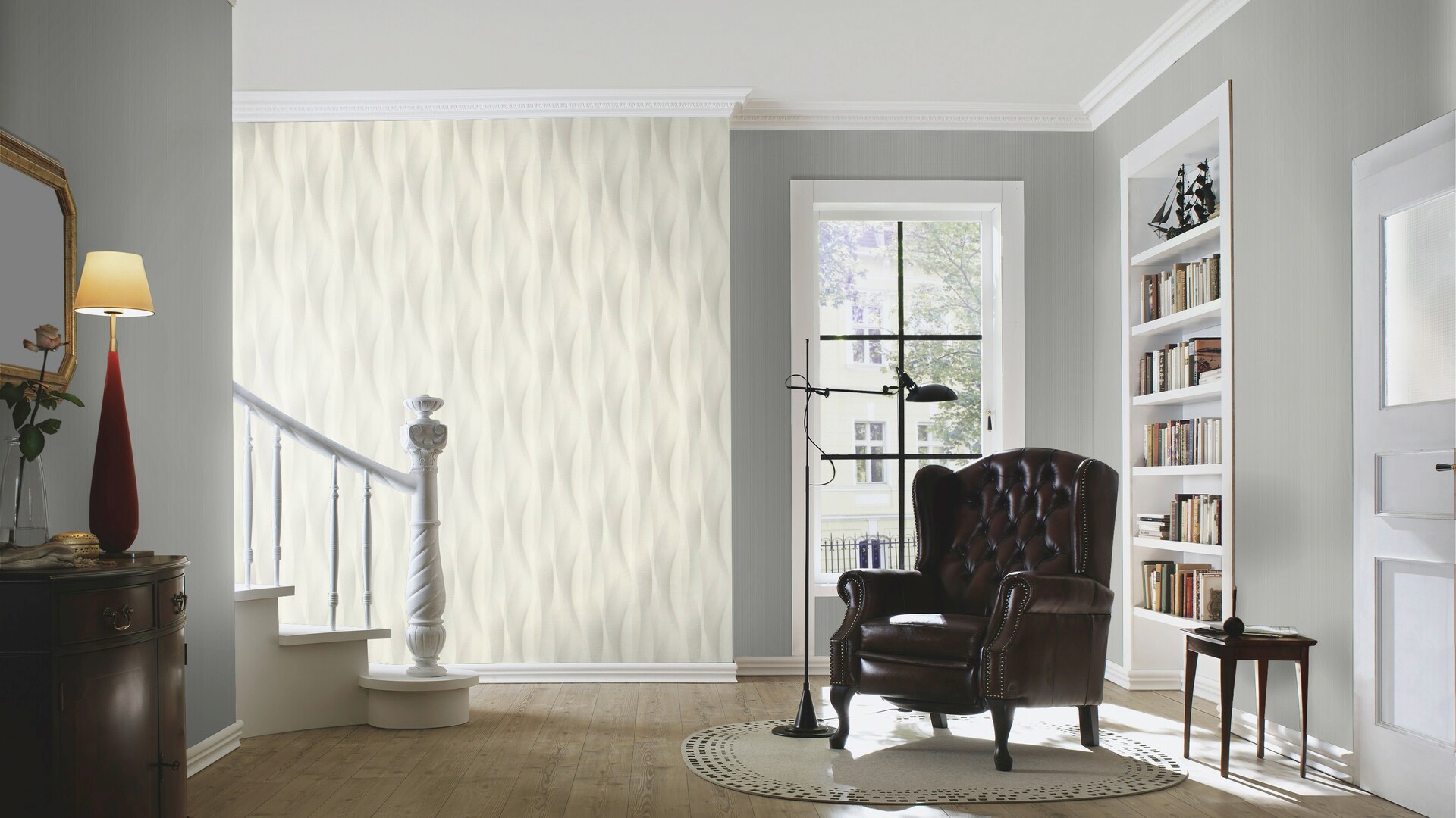 Rasch Strukturtapete »Hotspot« uni aufgeschäumt