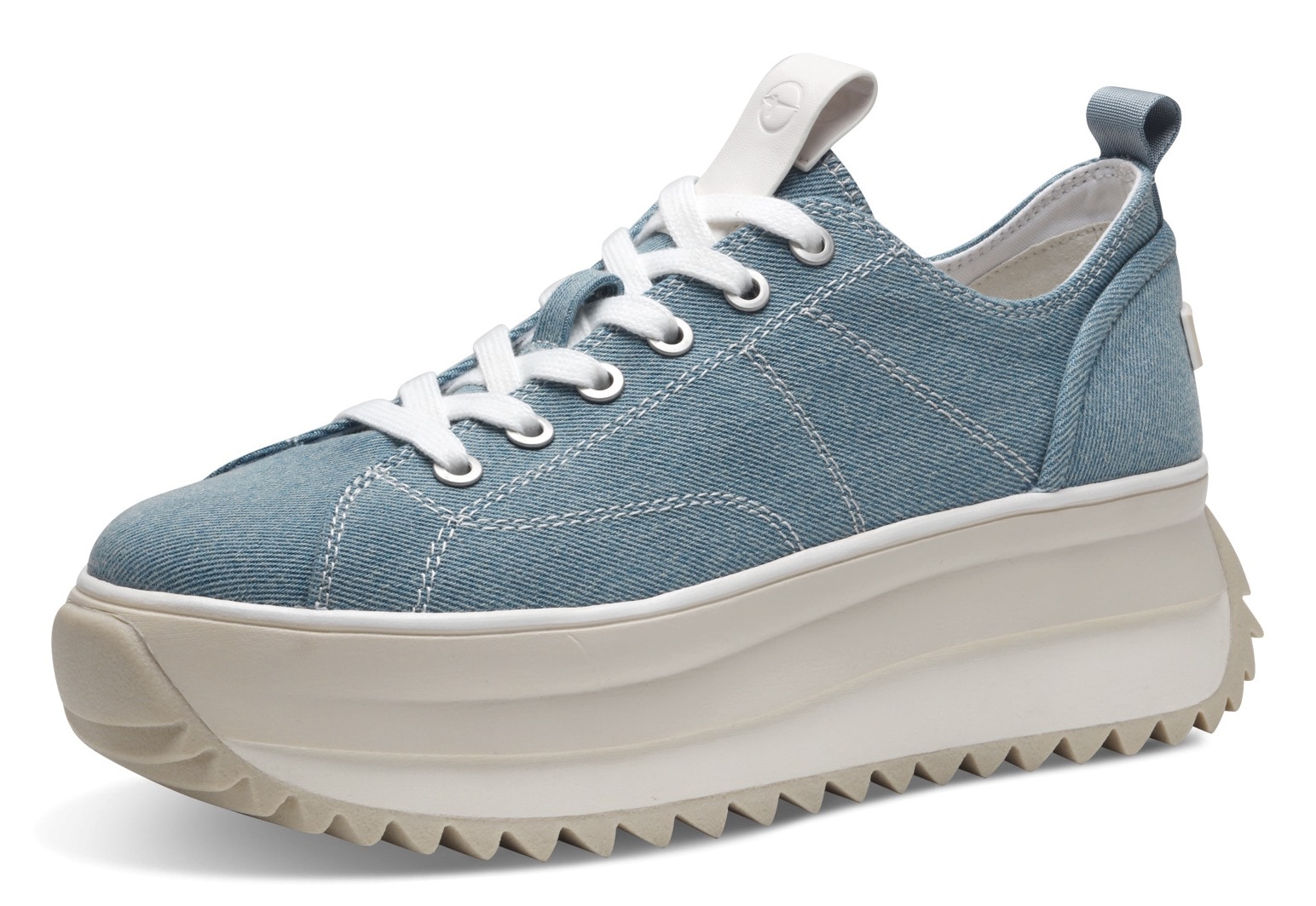 Tamaris Plateausneaker "Milena", Freizeitschuh, Halbschuh, Schnürschuh in v günstig online kaufen