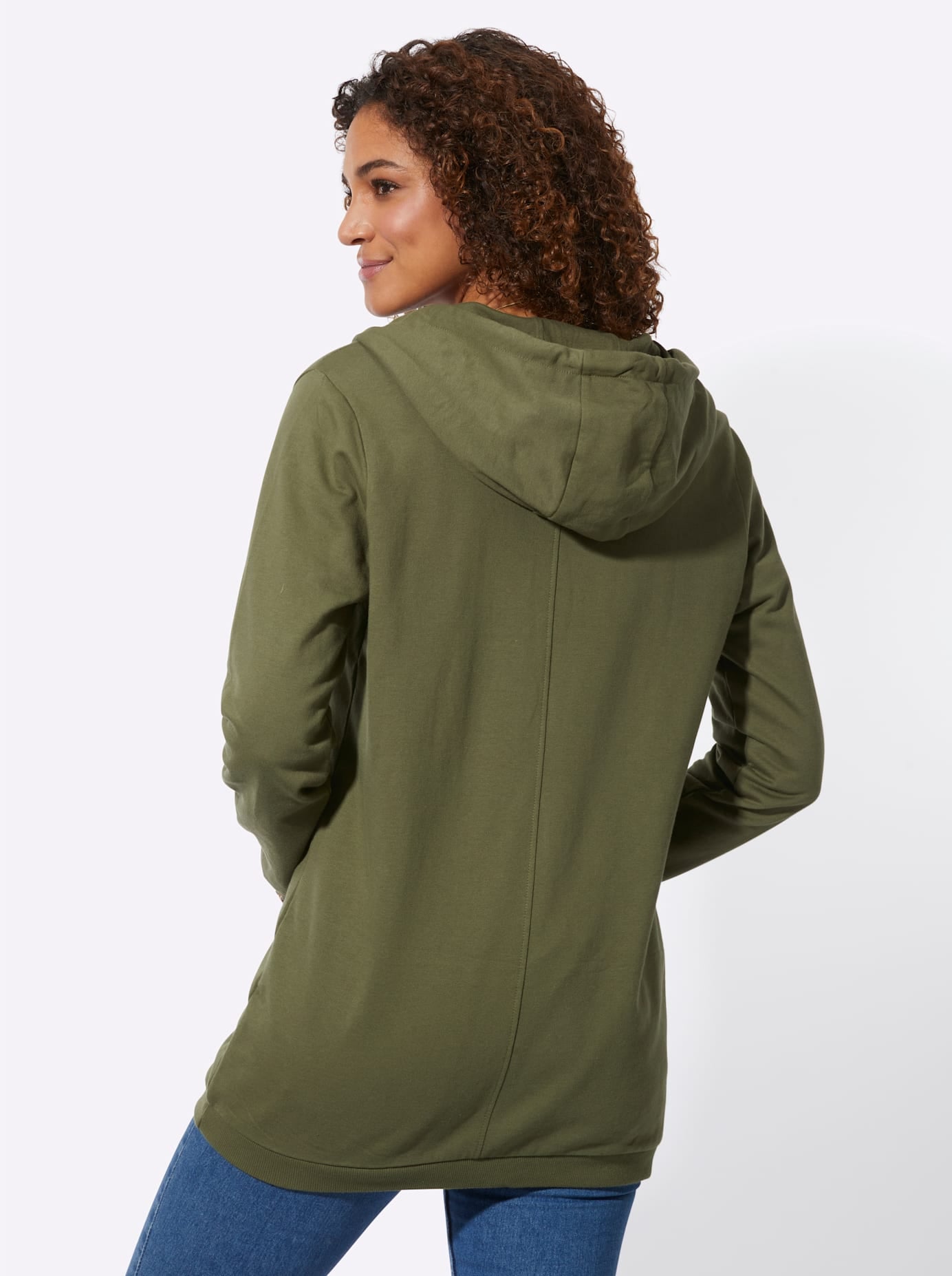 Casual Looks Shirtjacke »Sweatjacke«, (1 tlg.)