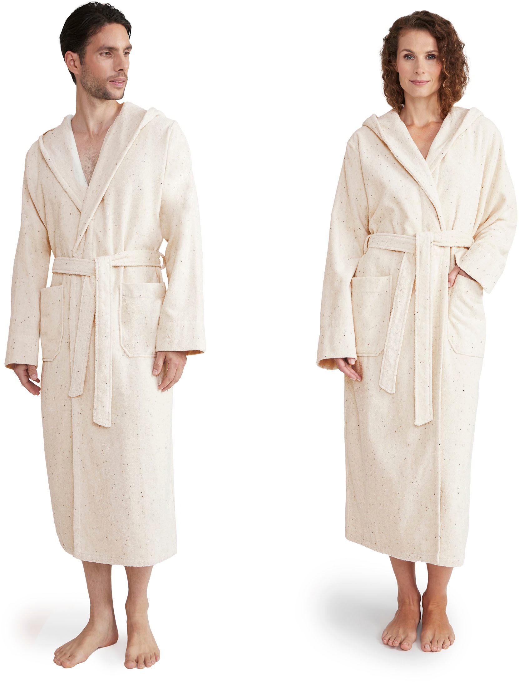 Möve Unisex-Bademantel "Calm Essence" 1 Stk. tlg., aus 100 % saugfähiger Pr günstig online kaufen