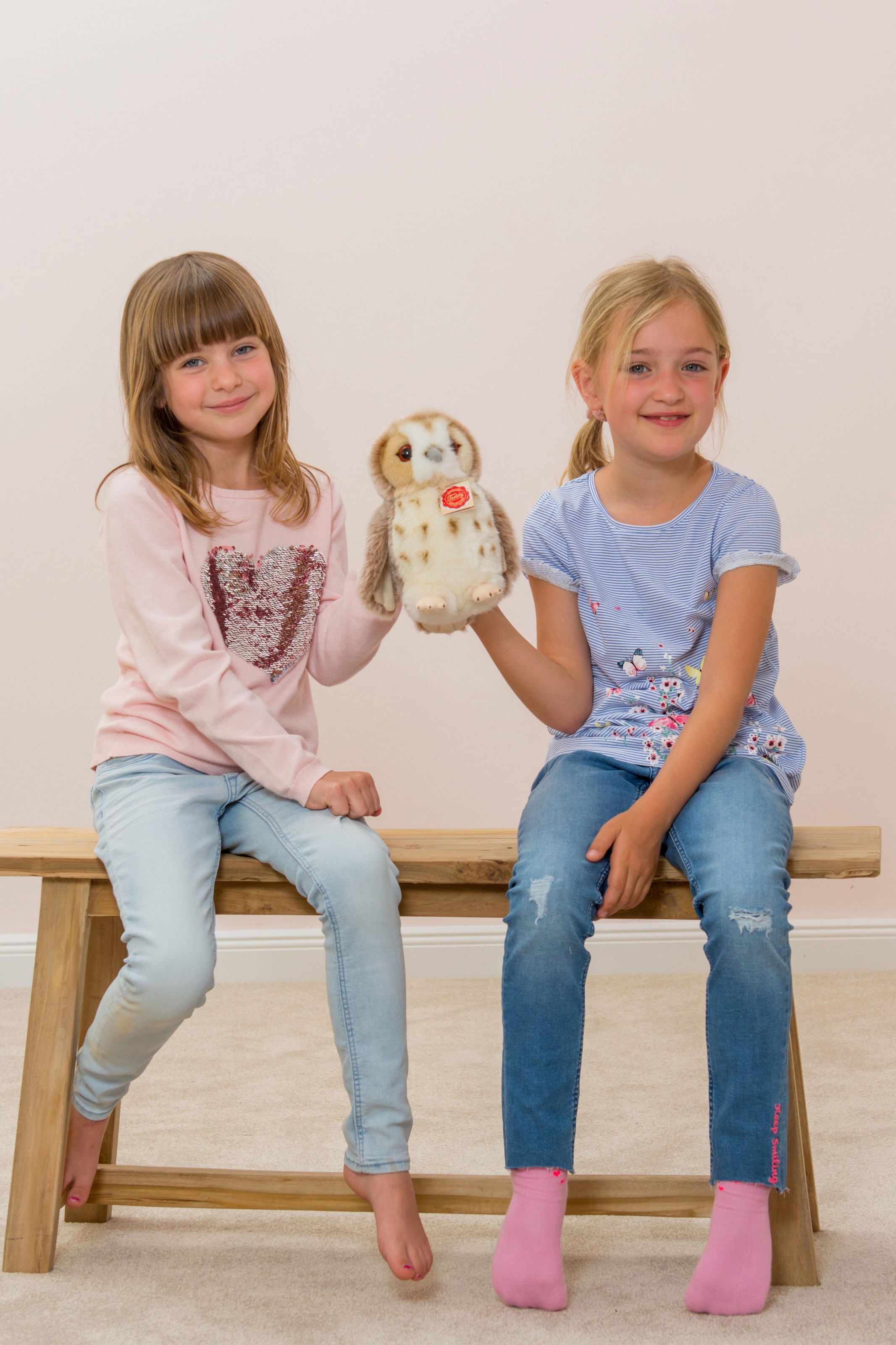 Teddy Hermann® Kuscheltier »Eule, 20 cm«, zum Teil aus recyceltem Material