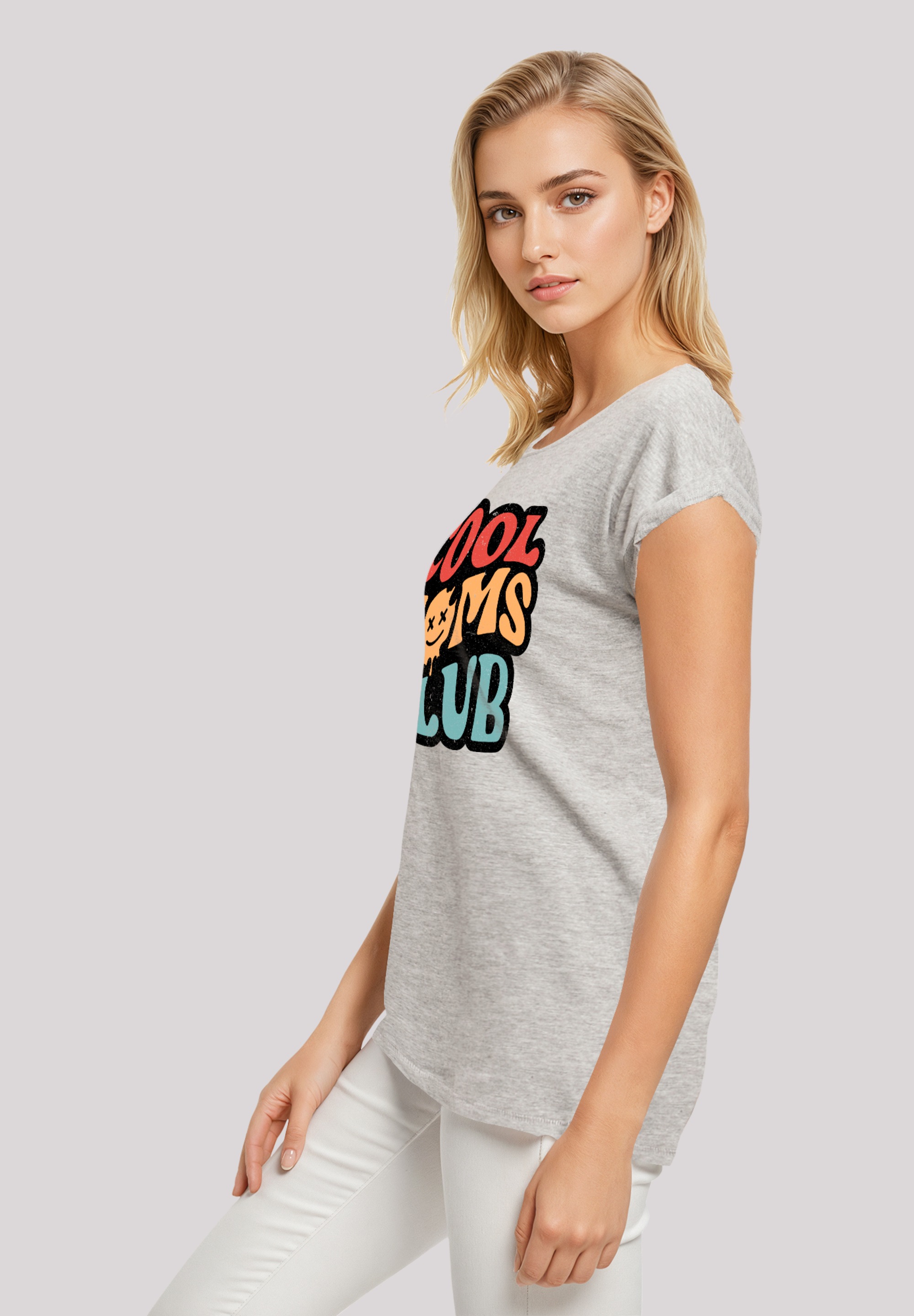 F4NT4STIC T-Shirt »Cooler Moms Club Muttertag Retro Vibe«, Premium Qualität