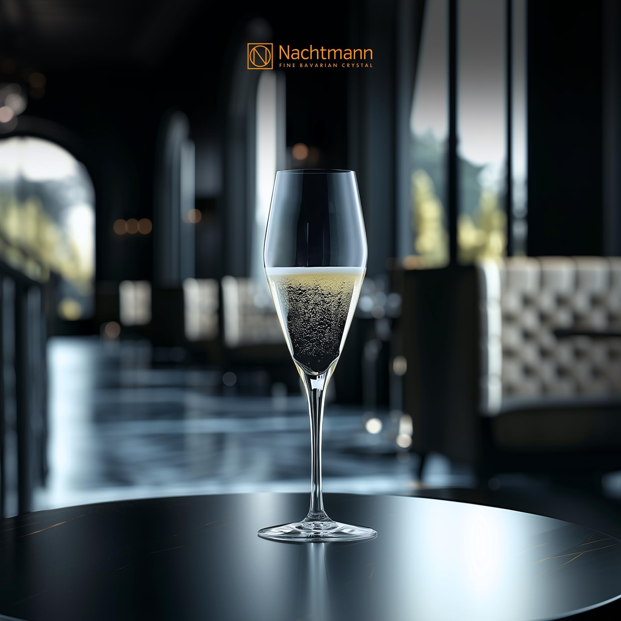 Nachtmann Champagnerglas »Champagnergläser ViNova 280 ml 4er Set transparent«