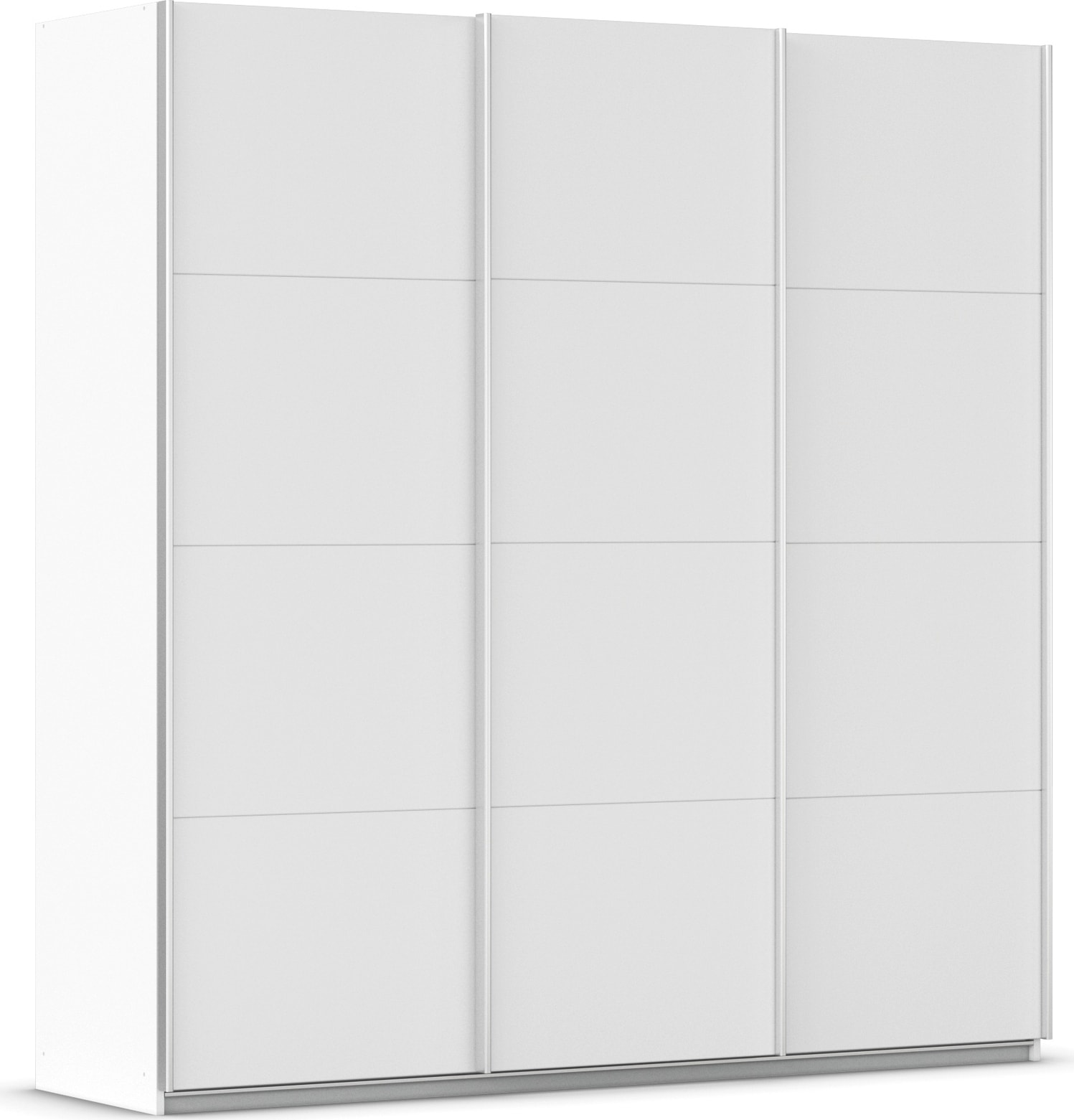 OTTO home Schwebetürenschrank "Kleiderschrank Schrank Garderobe AGORDO mit Dekor- oder Hochglanzfront" Breiten 203/271/315/360 cm in drei Griff-Farben - NEU: Farbe SCHWARZ, in 4 Breiten und 2 Höhen MADE IN GERMANY