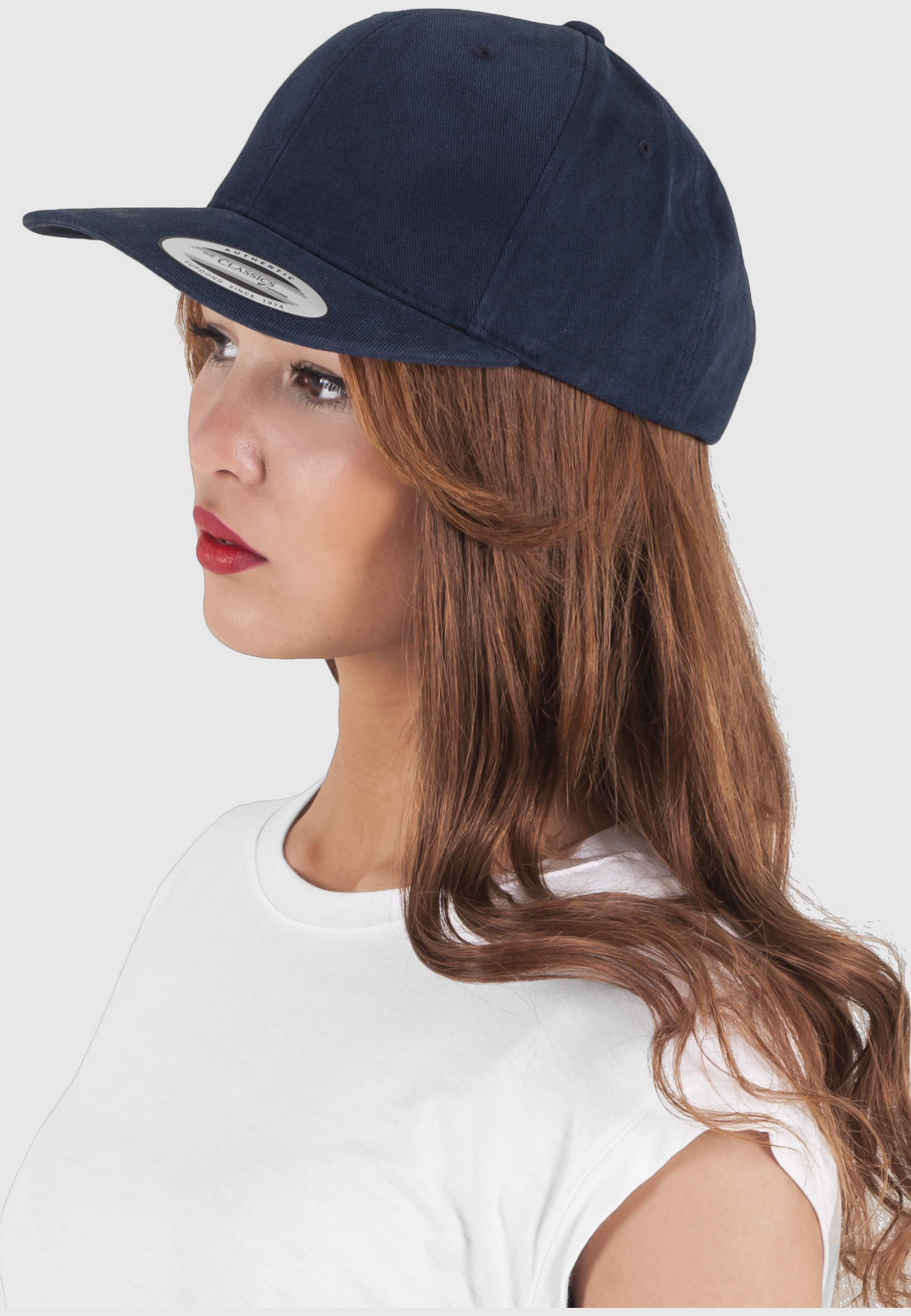 Flexfit Snapback Cap »Flexfit Unisex Brushed Cotton Twill Mid-Profile«