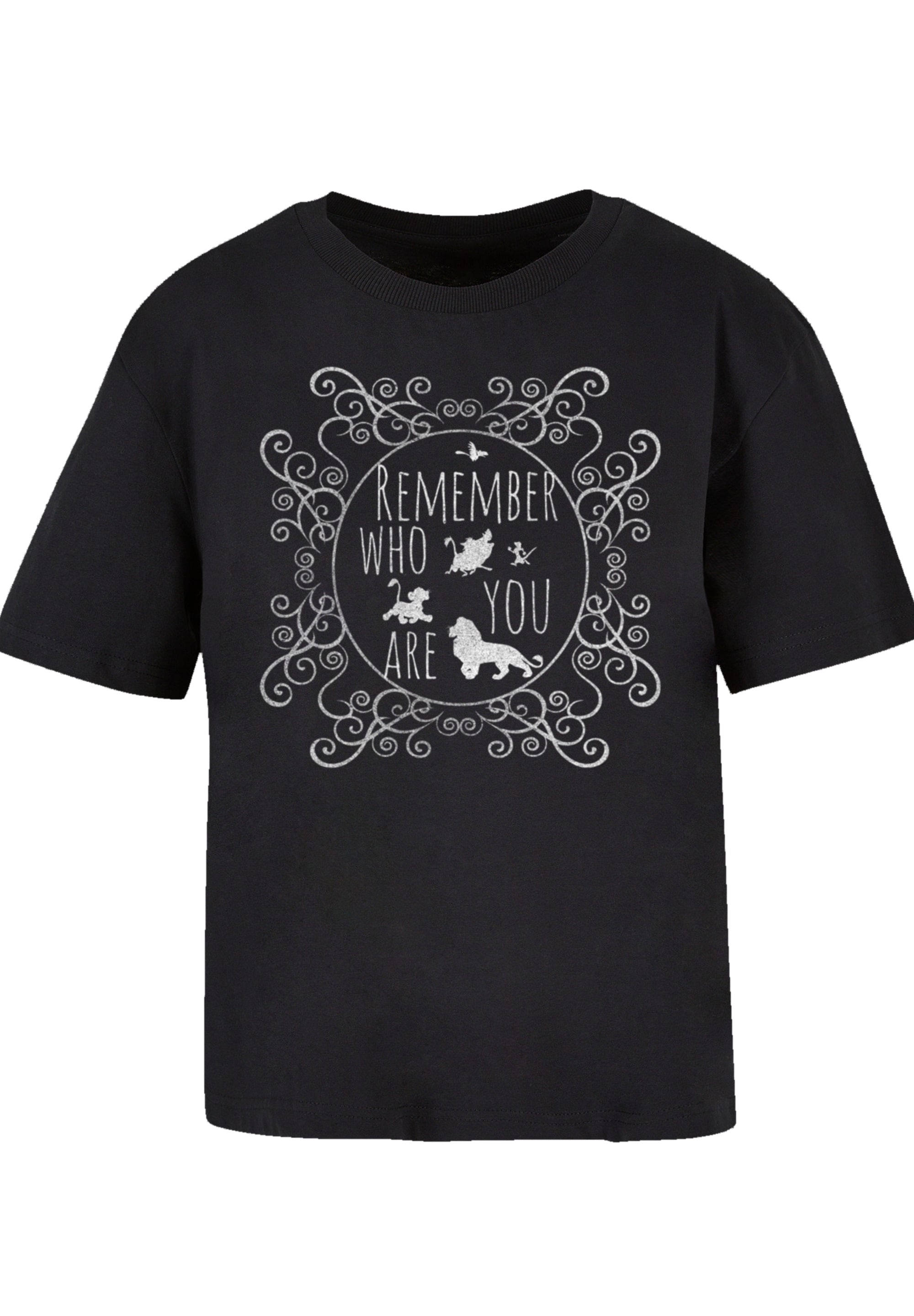 F4NT4STIC T-Shirt »Disney bestellen Are«, der Who König für Premium Remember You Qualität Löwen | BAUR