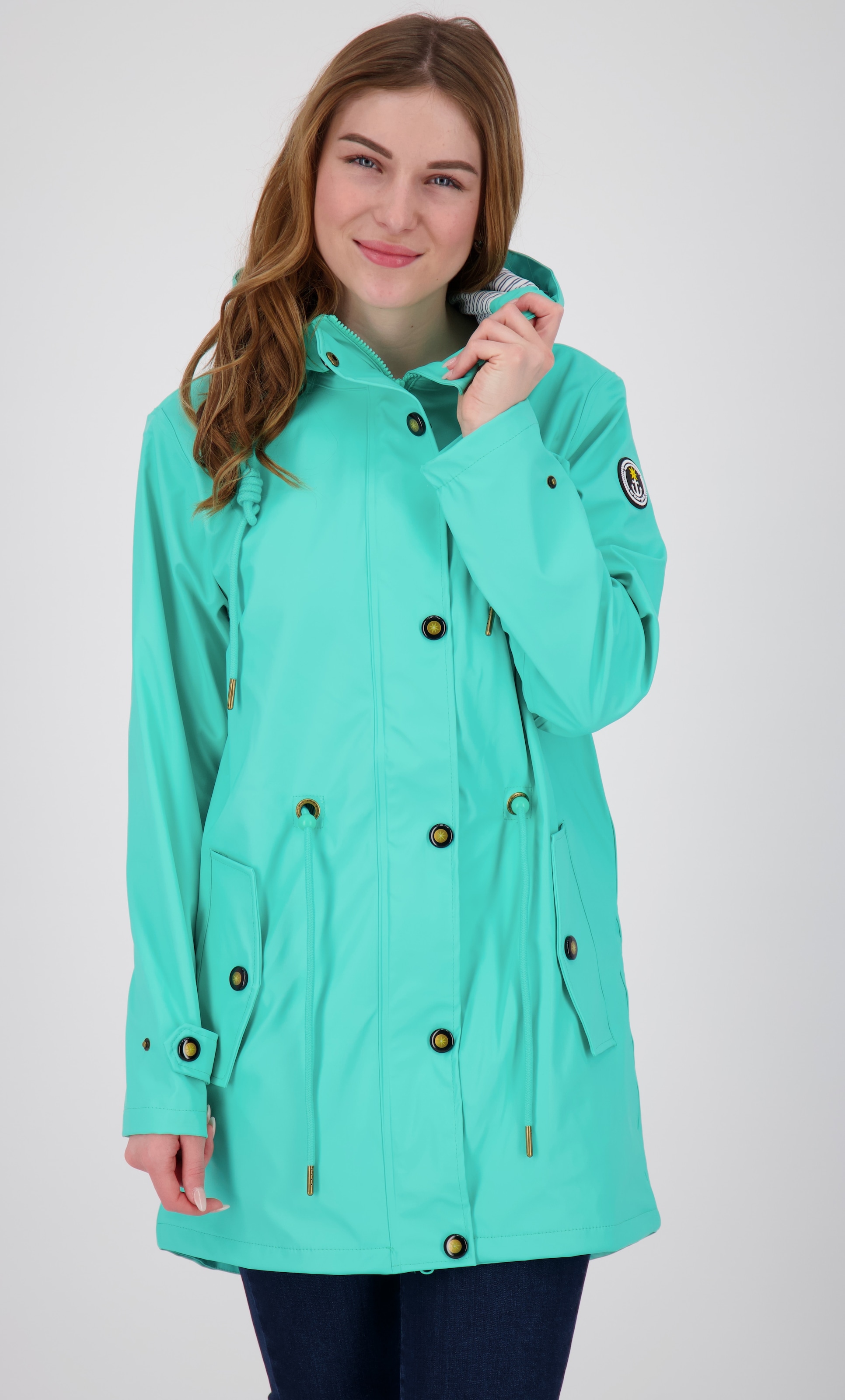 DEPROC Active Regenjacke "Friesennerz LOVE PEAK UNI WOMEN", auch in Großen Größen erhältlich