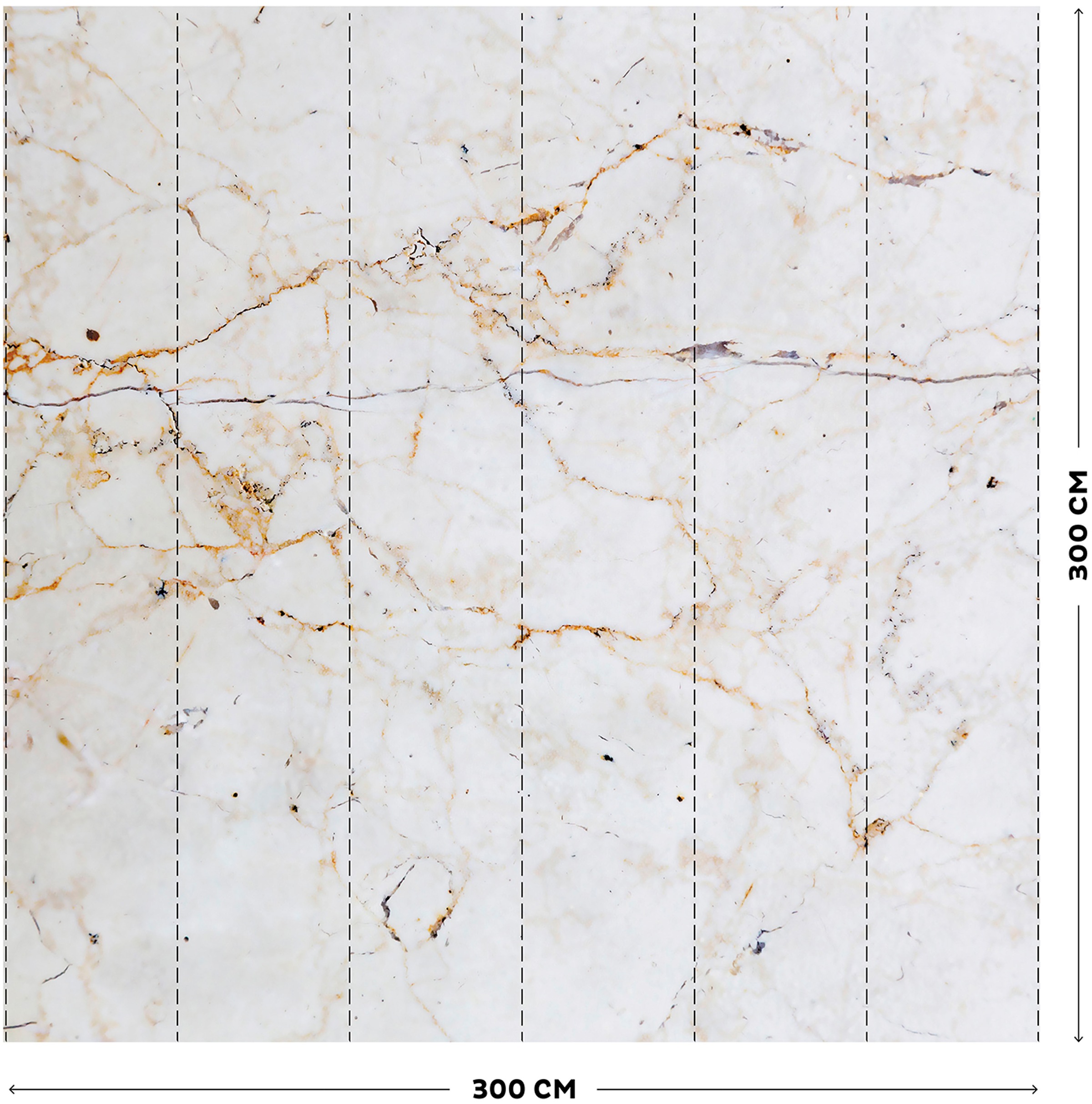 Superfresco Easy Fototapete »Milano« animal print 300 cm Länge