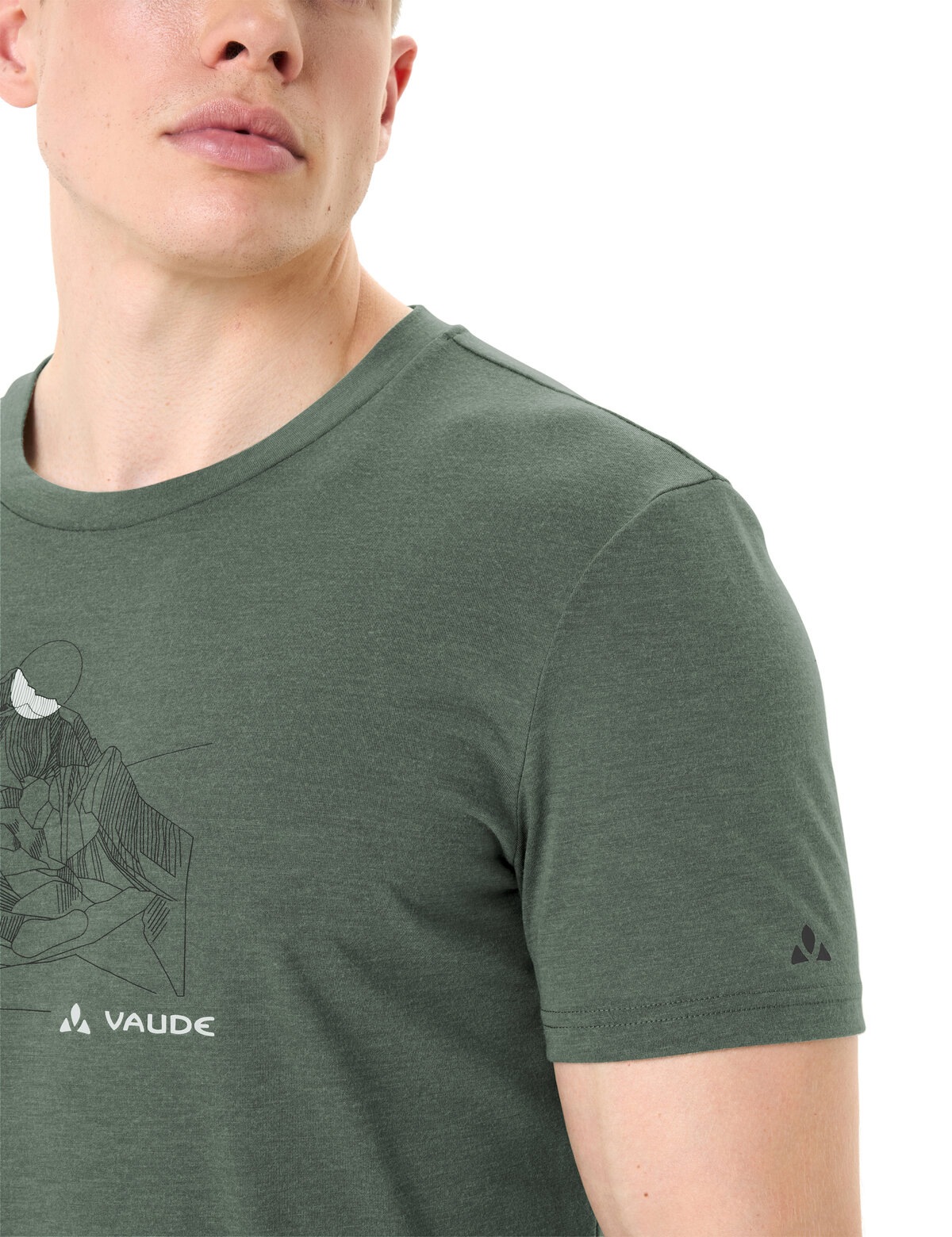 VAUDE Funktionsshirt »MEN'S TEKOA T-SHIRT III« sportliche Passform, Kurzarm, für Sport und Outdoor