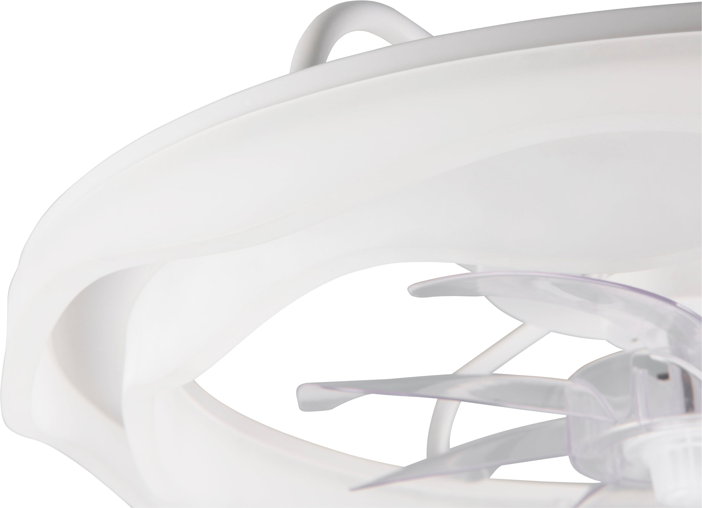 REALITY Leuchten LED Deckenleuchte »SKAULO  mit Ventilator, Deckenventilator + Licht Ø 50cm Fernbedienung« LED-Board 1 Stk. Farbwechsler | warmweiß - kaltweiß 35W LED mit CCT Nachtlicht Memory Timer Fernbedienung dimmbar