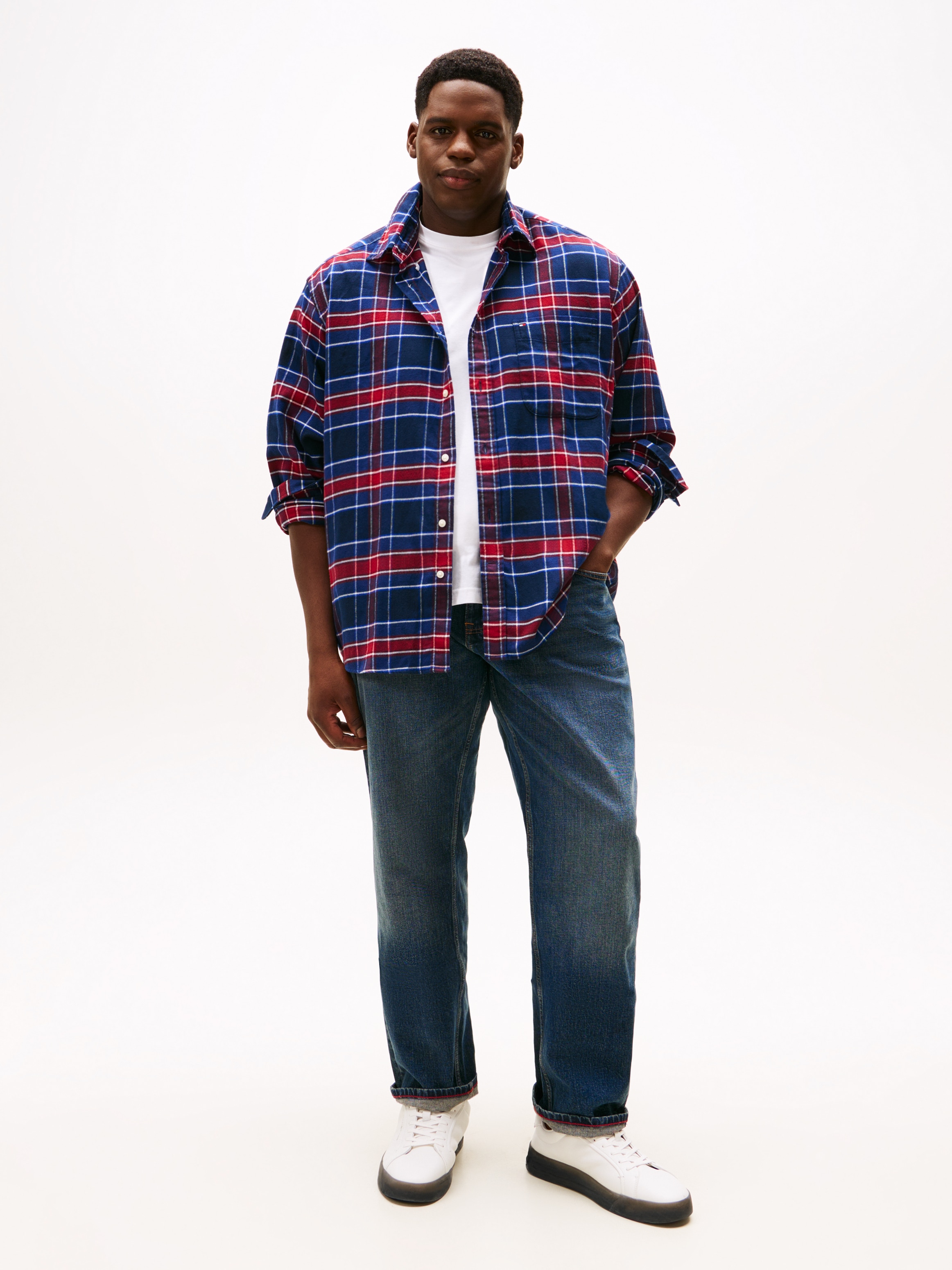 Tommy Hilfiger Big & Tall Flanellhemd »FLANNEL TARTAN CHECK«, Große Größen