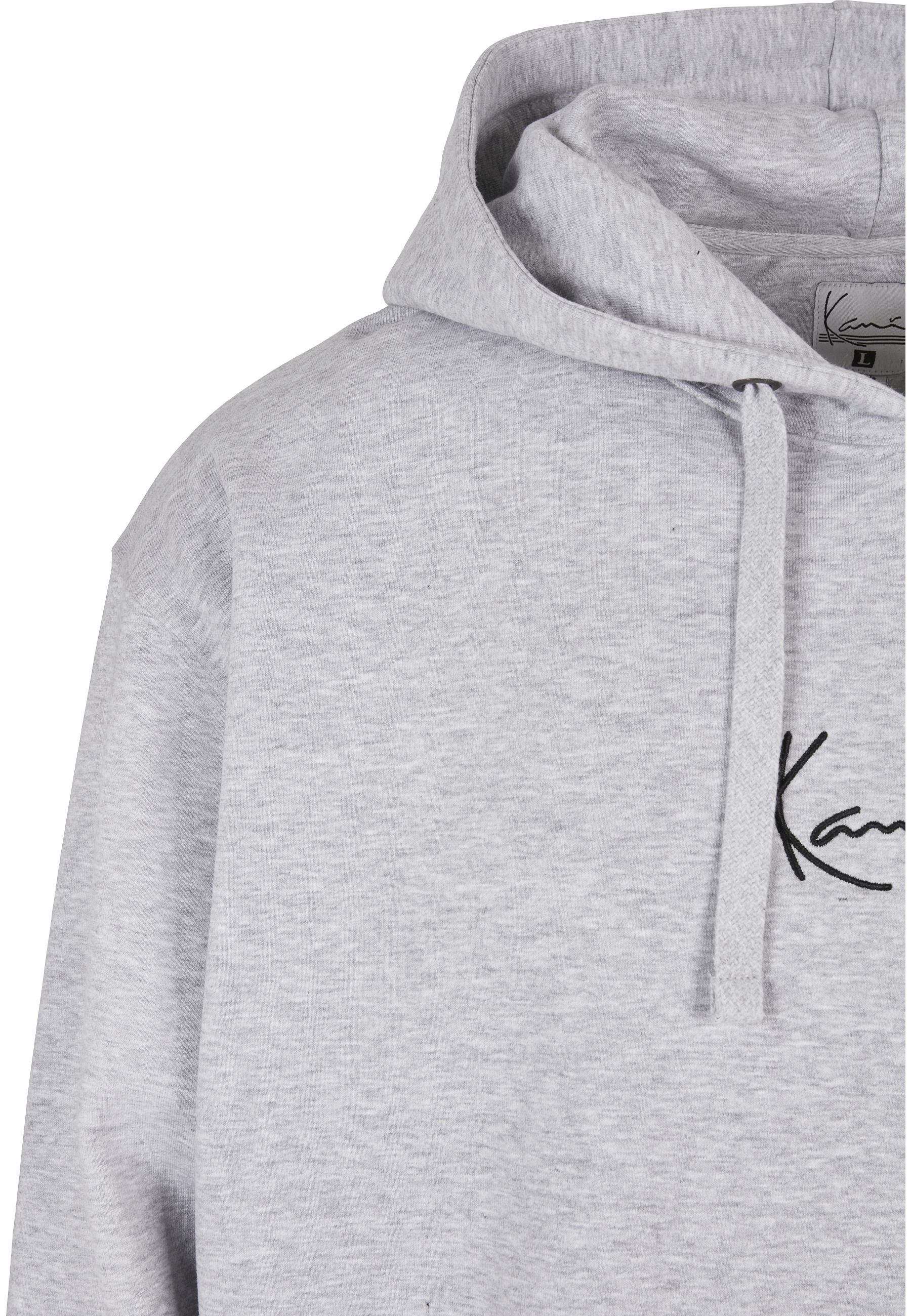 Karl Kani Rundhalspullover »Karl Kani Männer KKMQ32061GRY Small Signature Hoodie ash grey« 1 Stk.