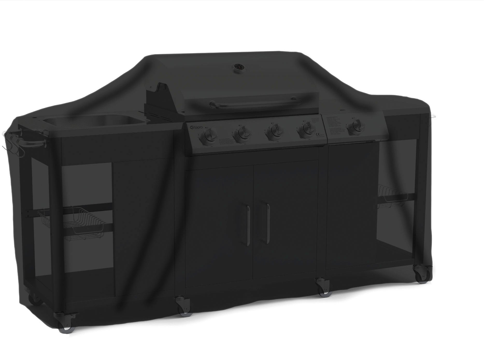 Tepro Abdeckhaube »Universal«, für Grillküche
